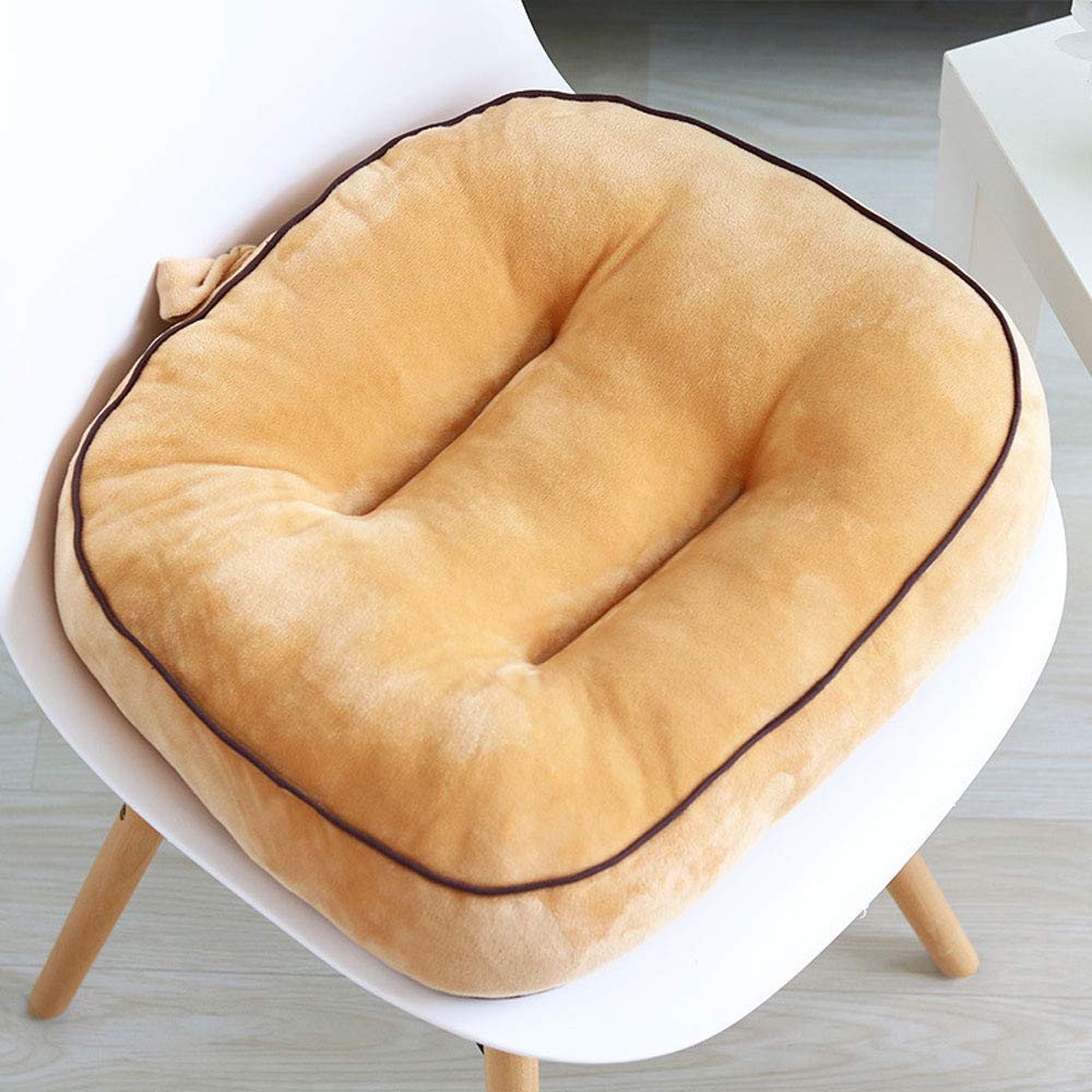 2 Coussin de siege epais 10 cm pour chaise de cuisine et bureau et patio