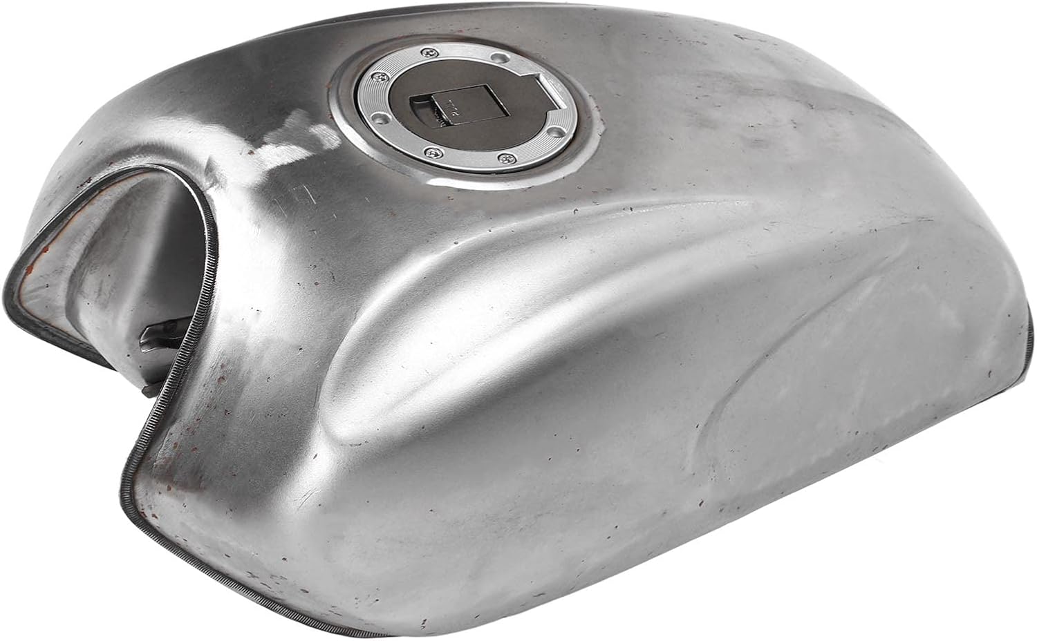 Keenso Motorcycle Gas Tank, Scratchproof Iron Motorcycle Fuel Tank