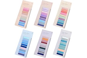 1200-Piece Index Stickers: Organize your Study and Life Effortlessly