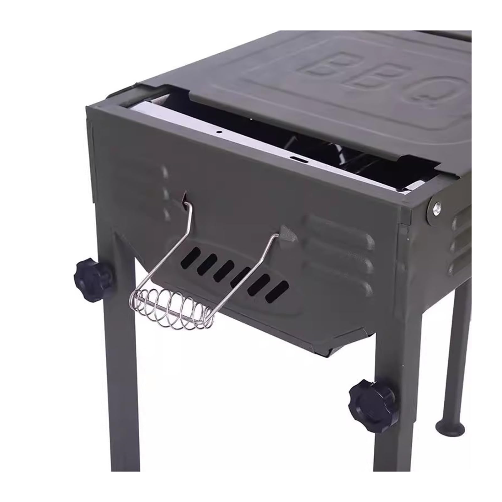 Grill Grillowy Piec do grillowania na wysokich nóżkach, przenośny, składany stojak grilla
