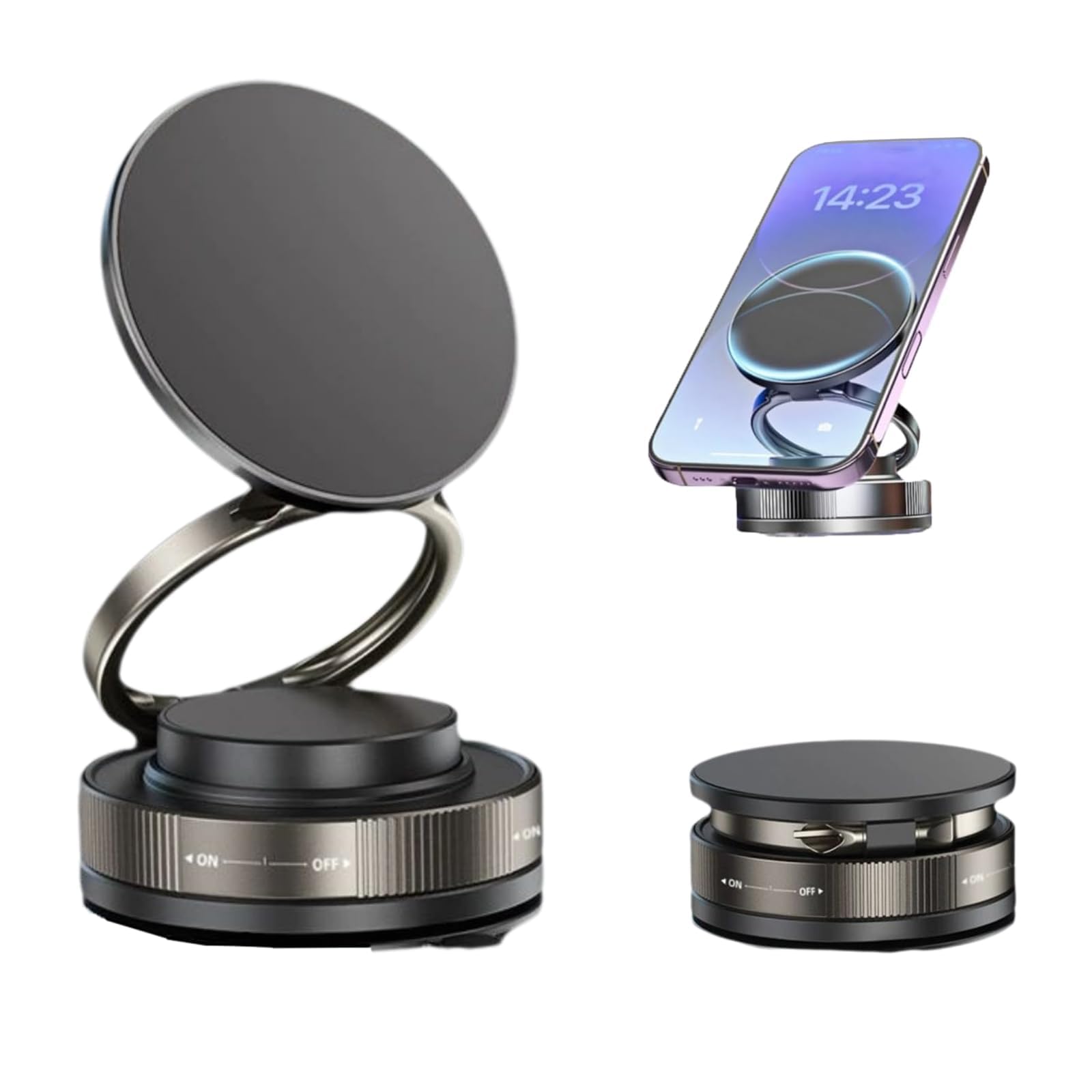 Treasureheart Magnetic Phone Holder for Car for Jaguar XF Sportbrake 13-26