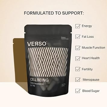 Verso Cell Being - NMN وResveratrol وTMG