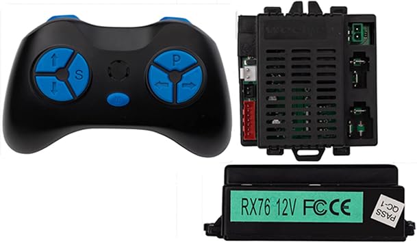 2.4G Bluetooth Remote Control و RX76 12V FCCE Control Box ، Motherboard Receiver Kit for Children Electric Ride on Car استبدال قطع الغيار