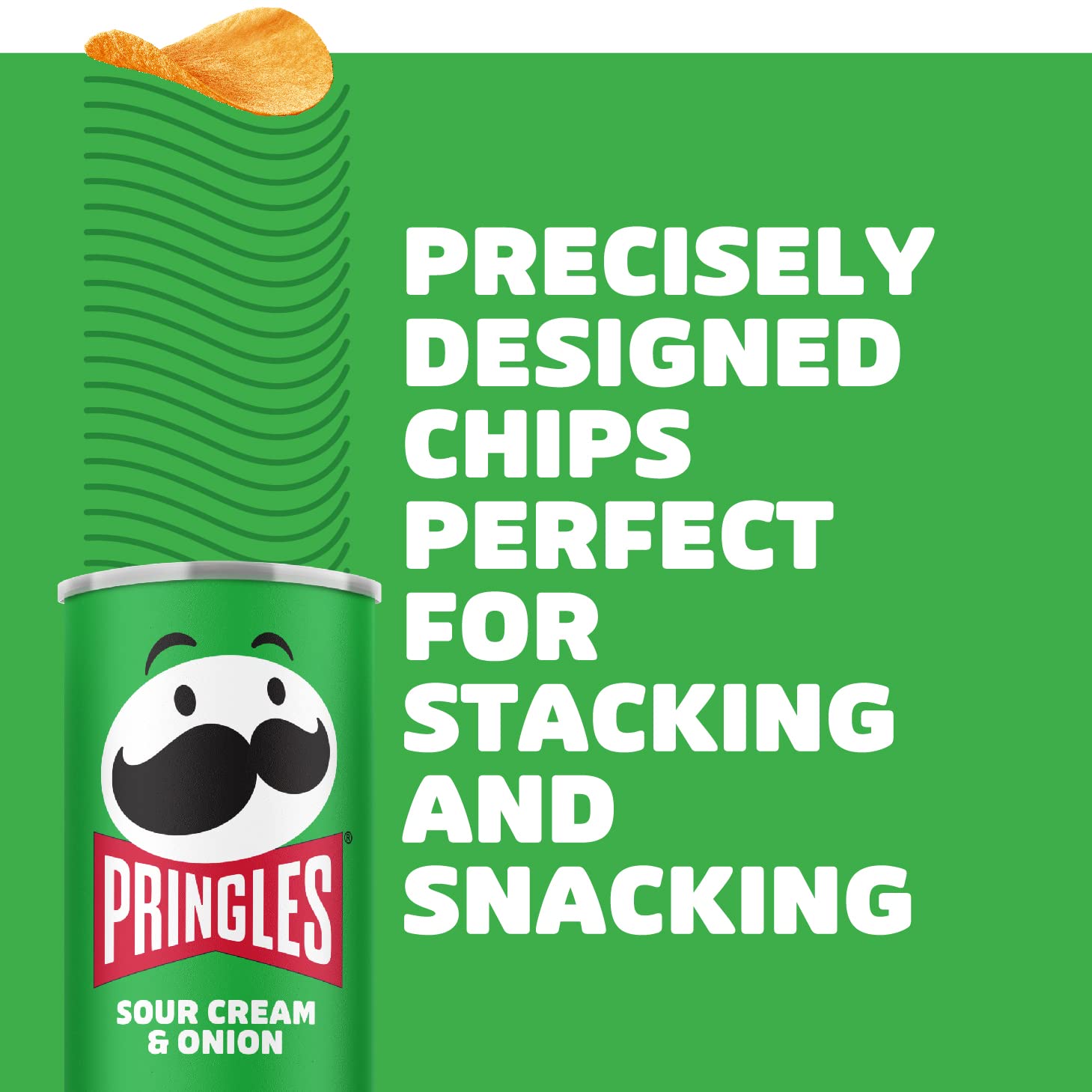 Pringles Sour Cream & Onion | Sourcream Chips | 19er Vorratspackung (19 x 200g)