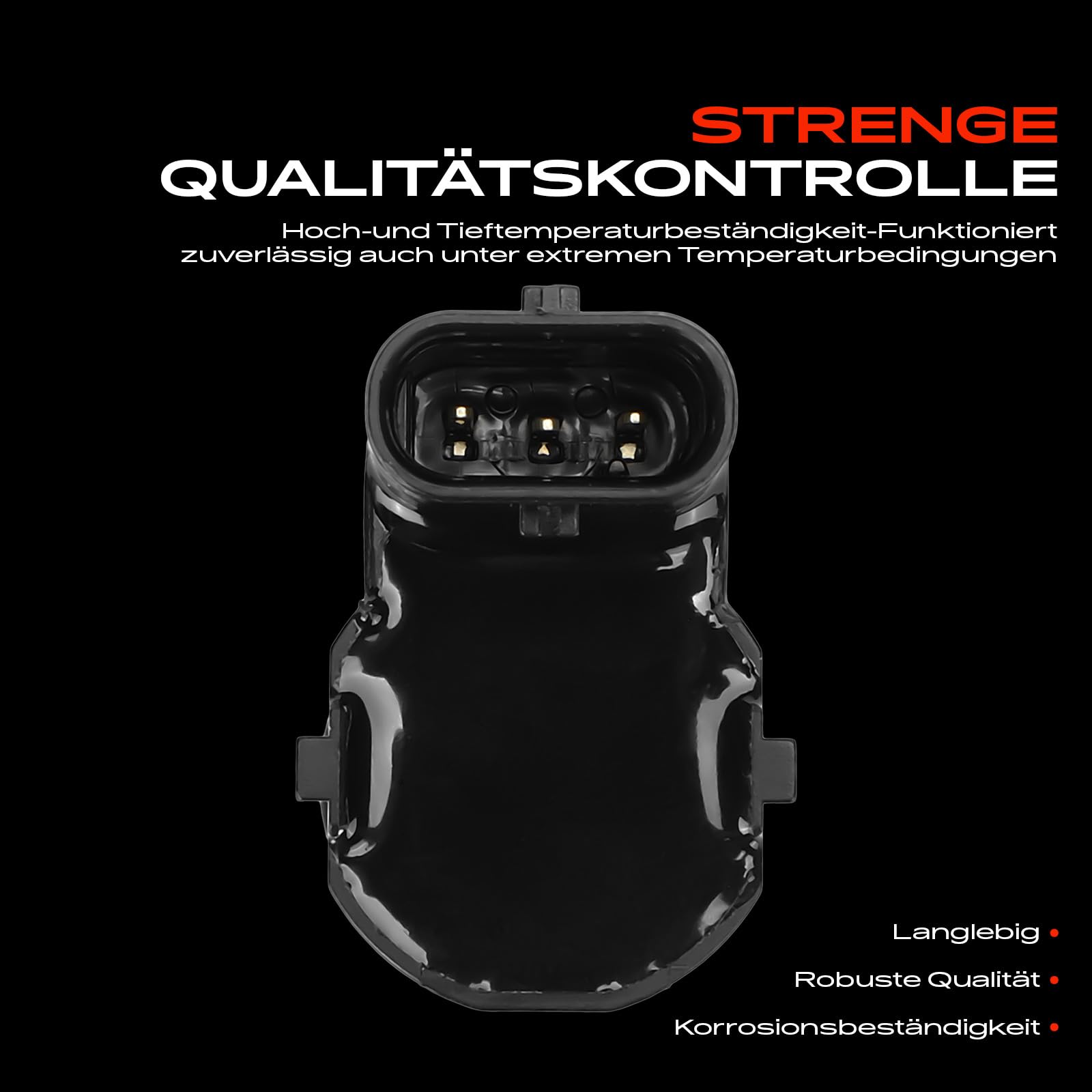Frankberg 2x Parksensor Einparkhilfe Vorne Hinten Kompatibel mit X3 E83 2.0L-3.0L 2006-2011 PDC Parksensor X5 E70 3.0L-4.8L 2006-2013 X6 E71 E72 3.0L 4.4L 2008-2014 Replace# 66209139868
