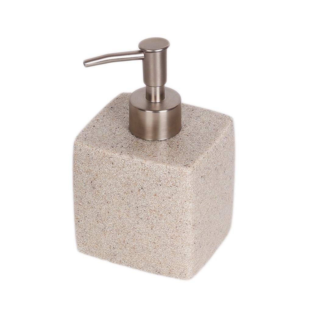 Bottiglia con pompa per dispenser di sapone liquido ricaricabile per ripiani del bagno, lavelli da cucina contenente sapone per le mani, detersivo per i piatti, sapone per le mani, oli essenziali