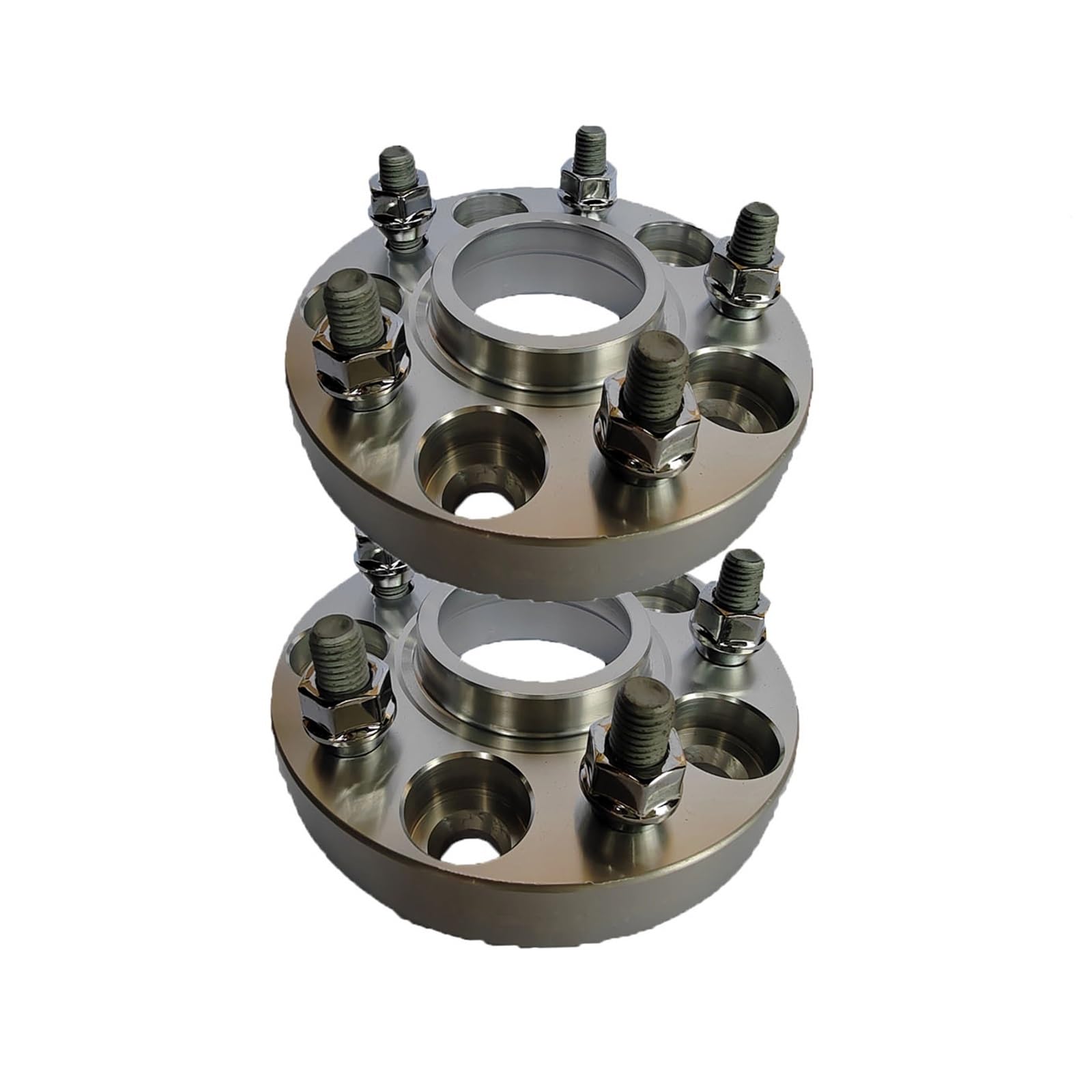 Spacers Wheel Compatible With Jeep For Compass For Patriot 2007 2008 2009 2010 2011 2012 2013 2014 2015 2016 2017 Wheel Spacers 2PCS(Silver)