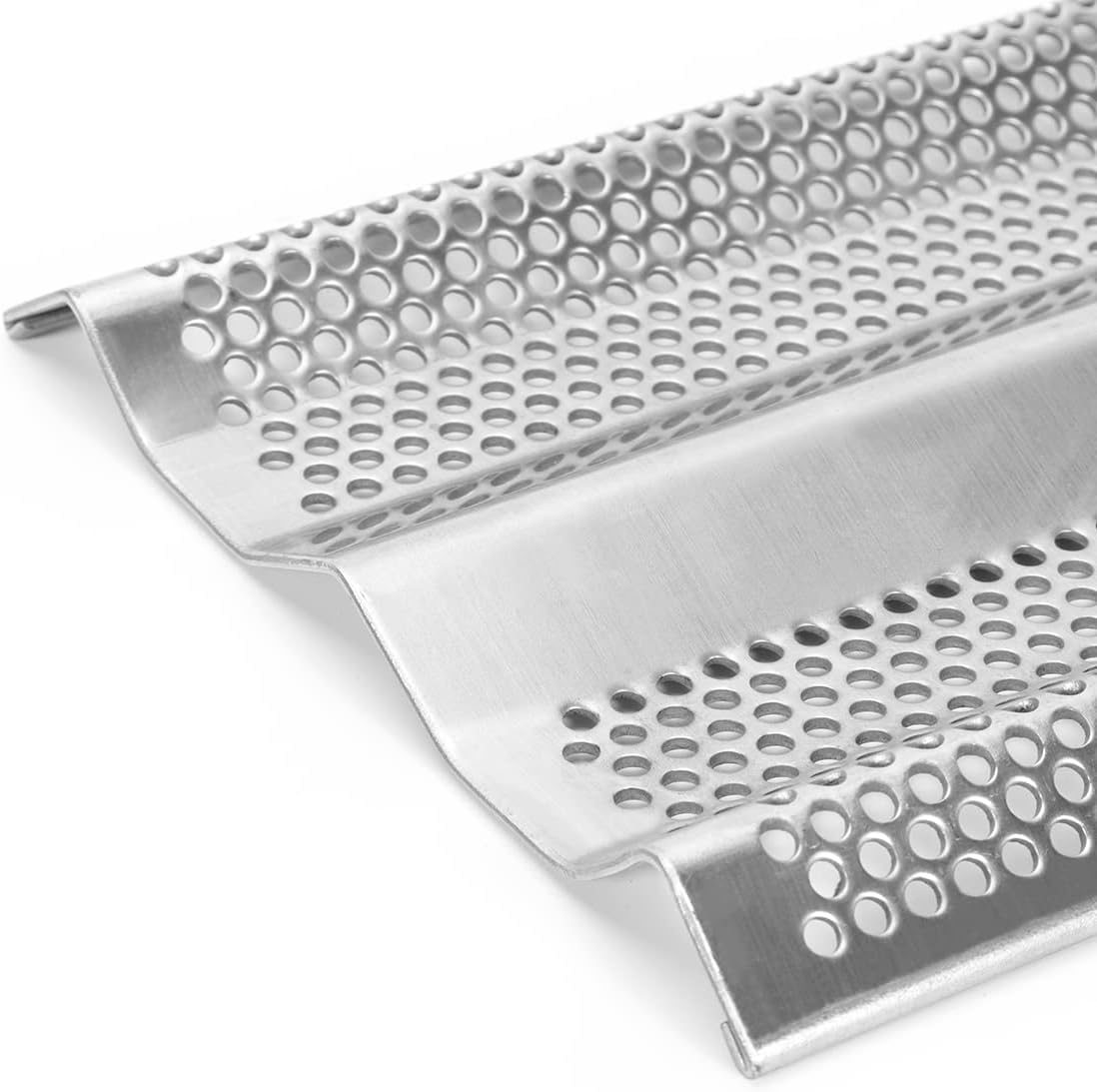 LS'BABQ Grill Heat Plates Flame Tamer for Blaze 32/34 / 40 Inch Grill Models, Stainless Steel, 4 Pack