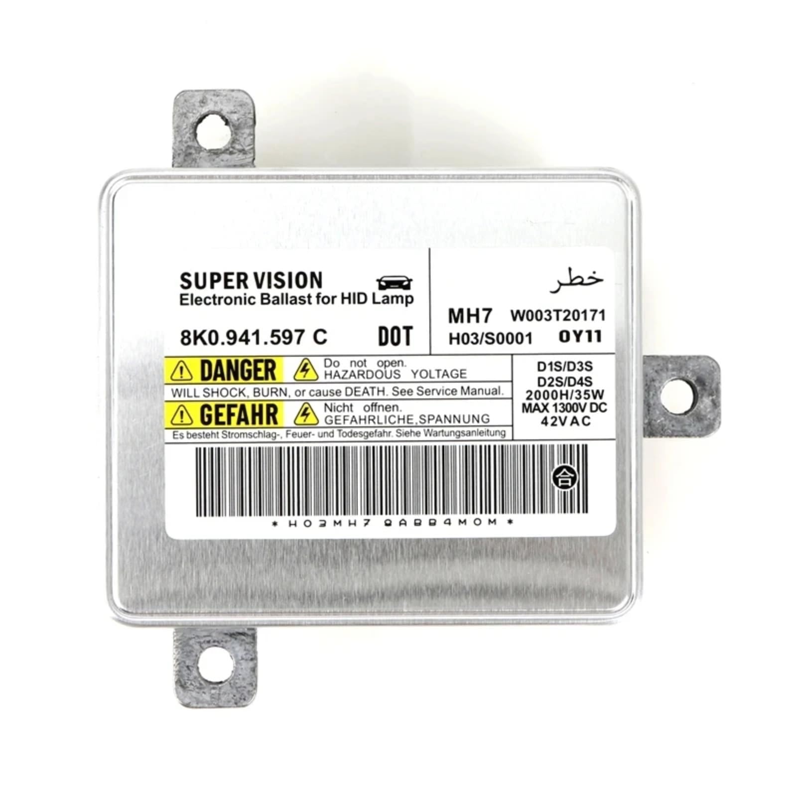 Ballast Xenon Auto Compatible Avec Q7 2010 2011 2012 2013 2014 Pour Q5 2008 2009 2010 2011 2012 2013 2014 Phare Au Xénon H-ID D3S D3R D4S D4R Ballast