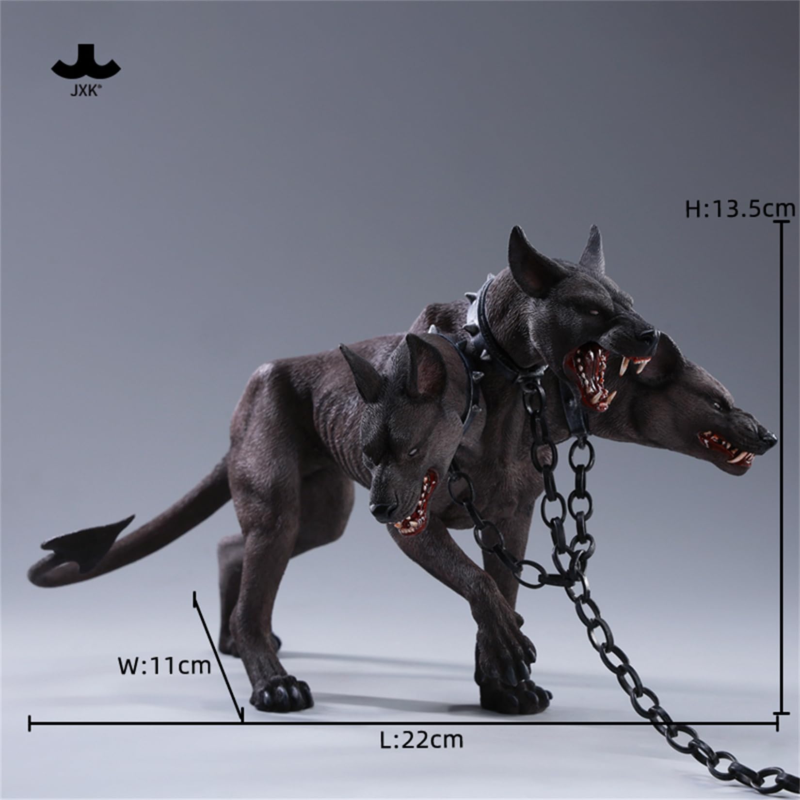 Amazon.co.jp: JXK 番犬 地獄犬 可愛い 犬 動物 リアル フィギュア