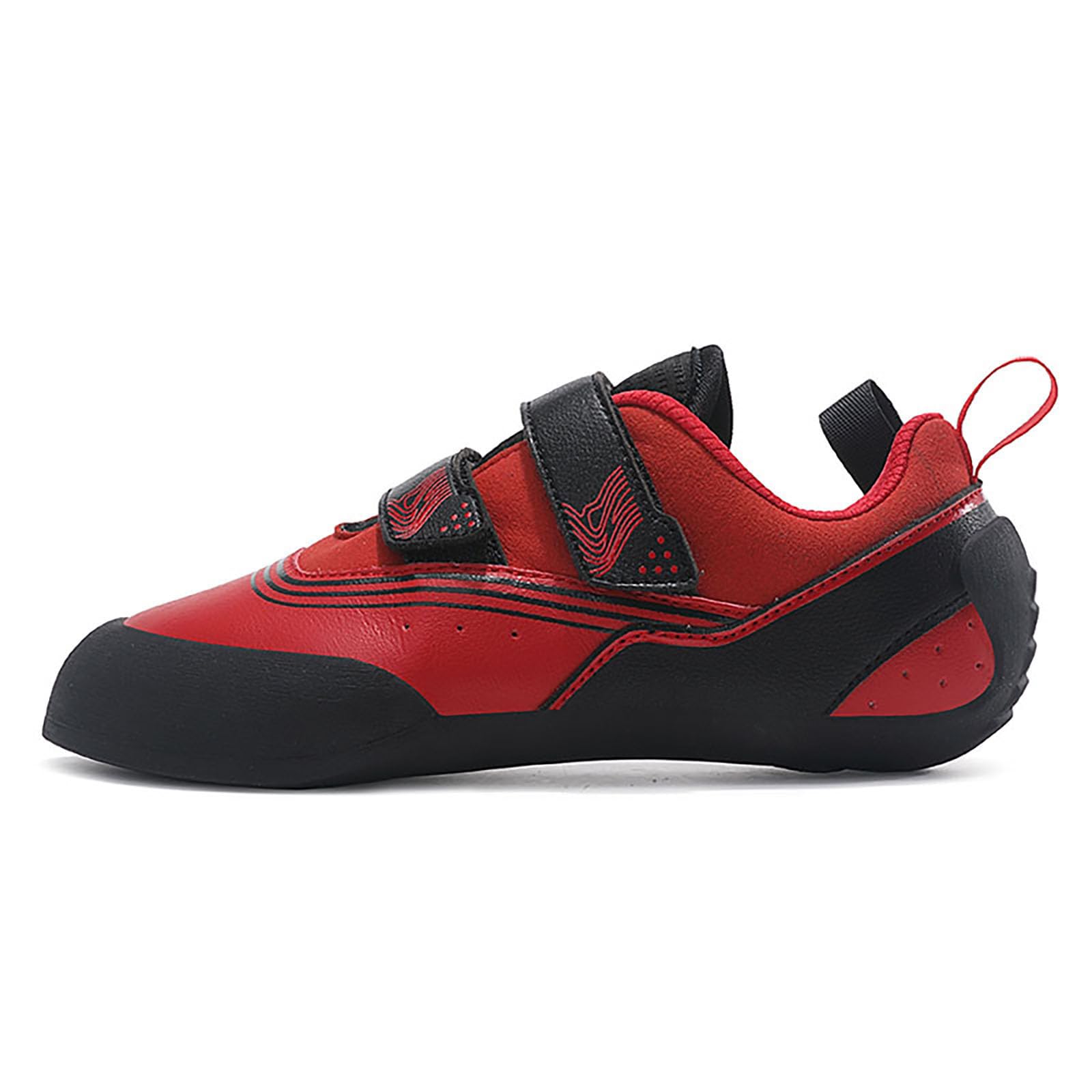 GVONGClimbing Shoes Mens Light Anti-Slip Indoor Outdoor Rock Climbing Sneaker for Beginners Professional Climbers