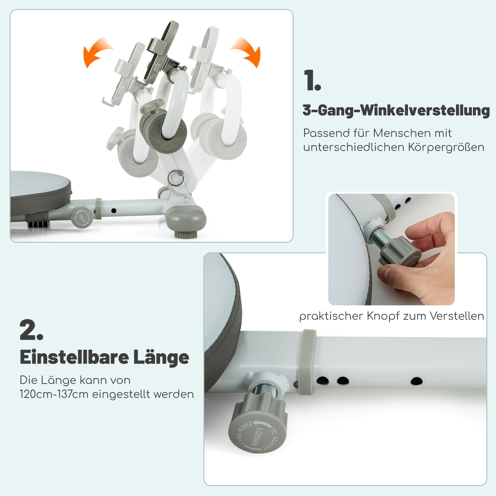 GYMAX Banco de Entrenamiento Multifuncional, Banco de Abdominales Acolchado Ajustable, Ángulo de Soporte de 3 Niveles y Soporte para Teléfono Ajustable, Equipo de Entrenamiento Plegable