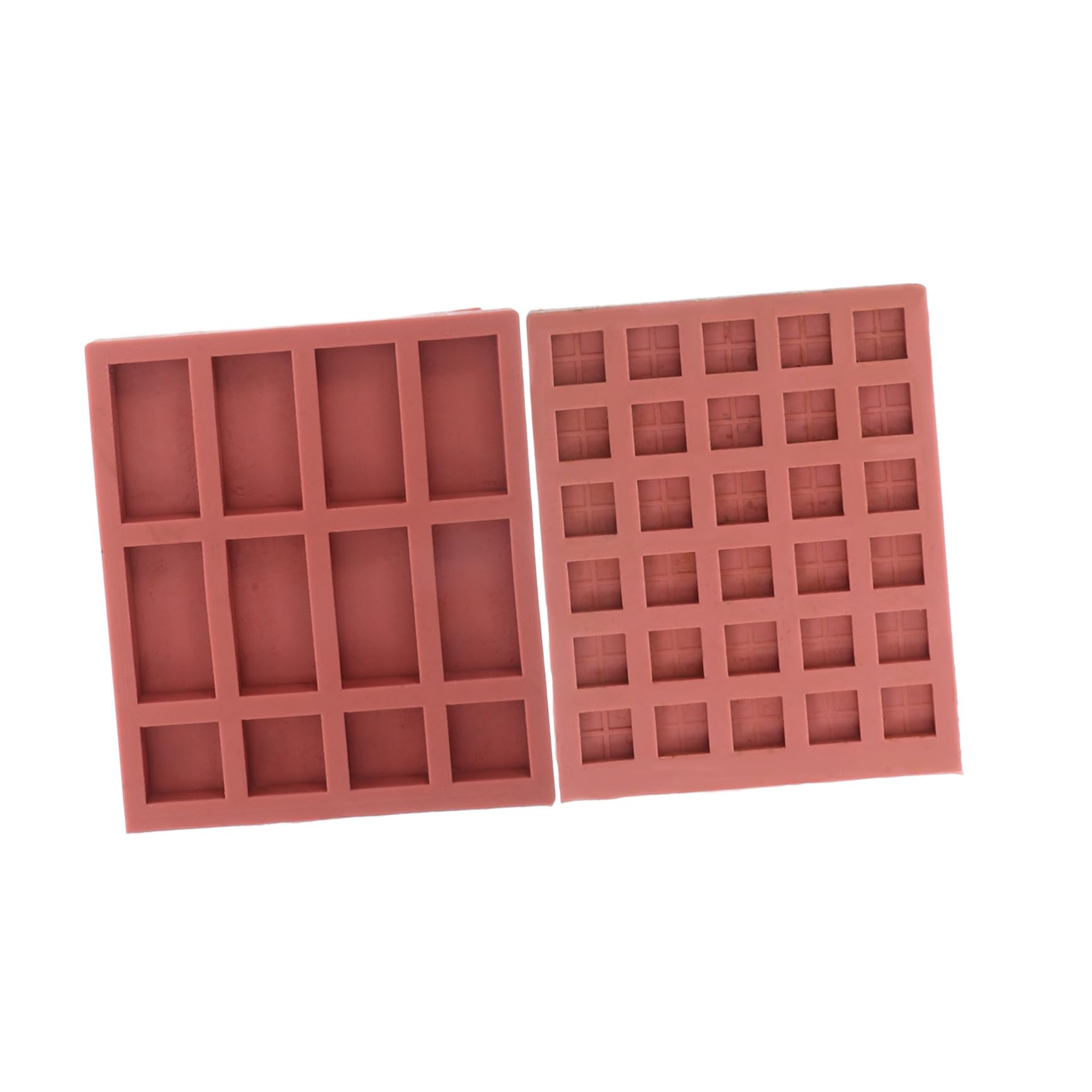 Moules pour briques solides miniatures en silicone réutilisables pavés