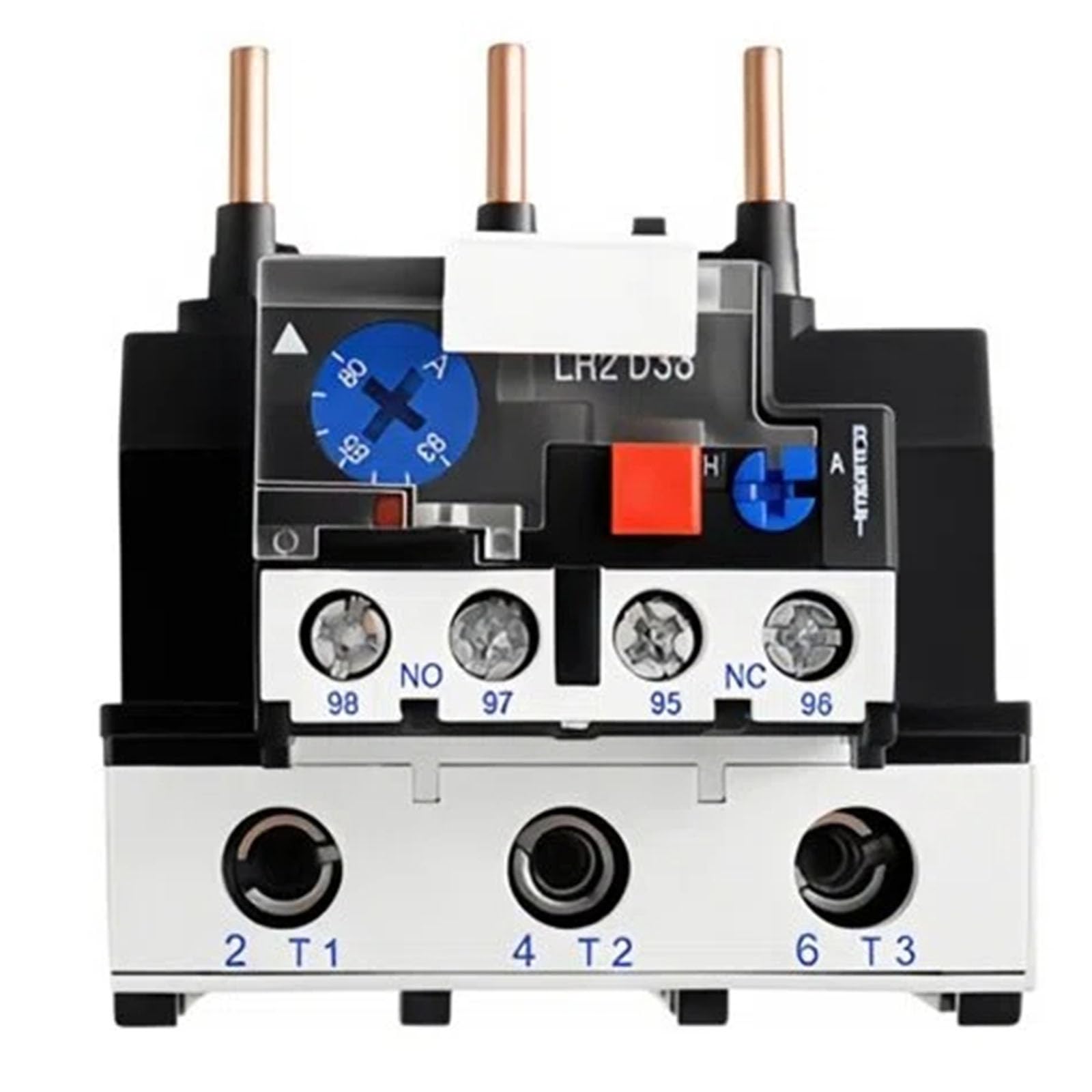 Relais de protection réglable pour moteur triphasé avec réinitialisation - 7