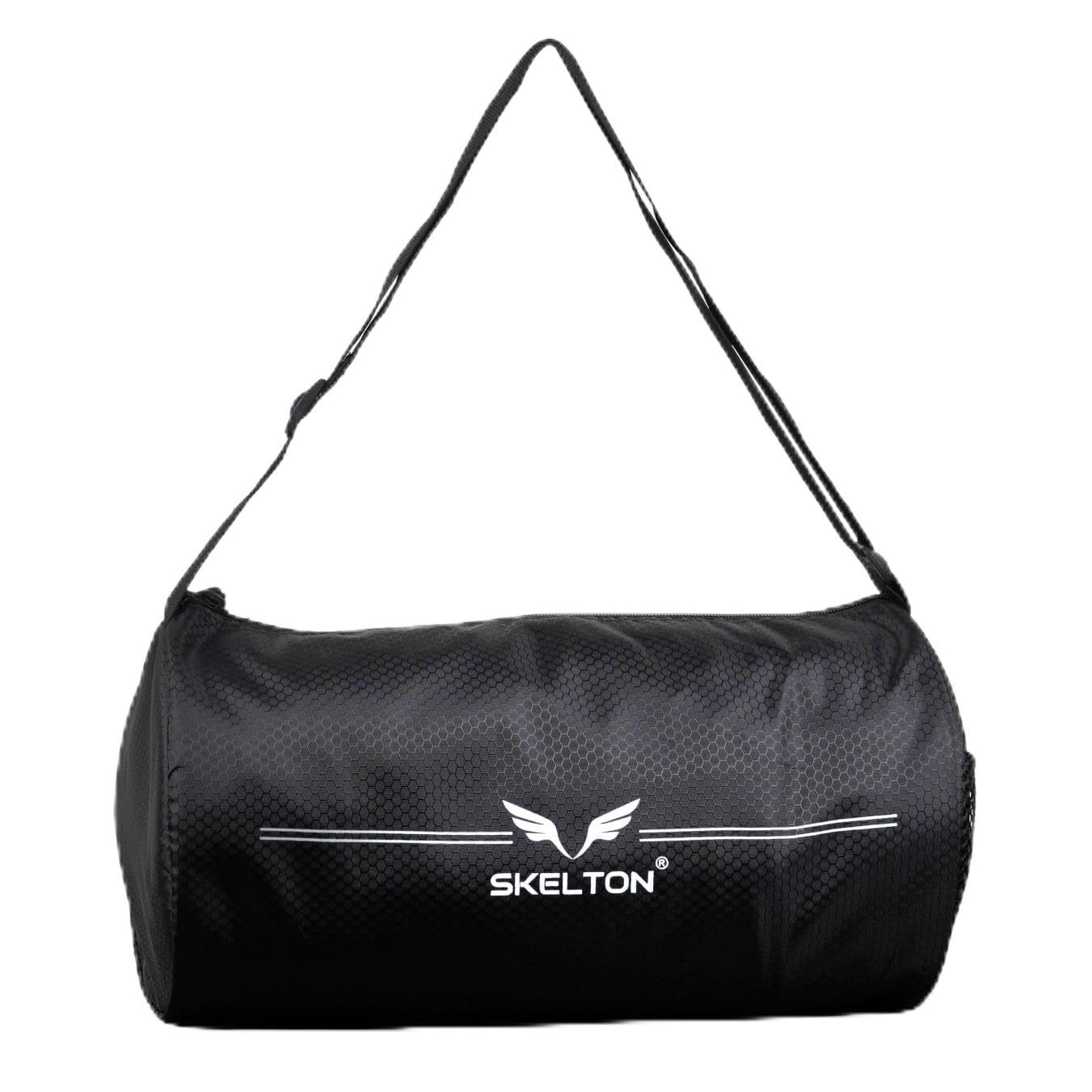 gym bags for men & women | compact sports duffle bag with adjustable shoulder strap | travel duffel bag with shoe & towel storage | unisex sports bag