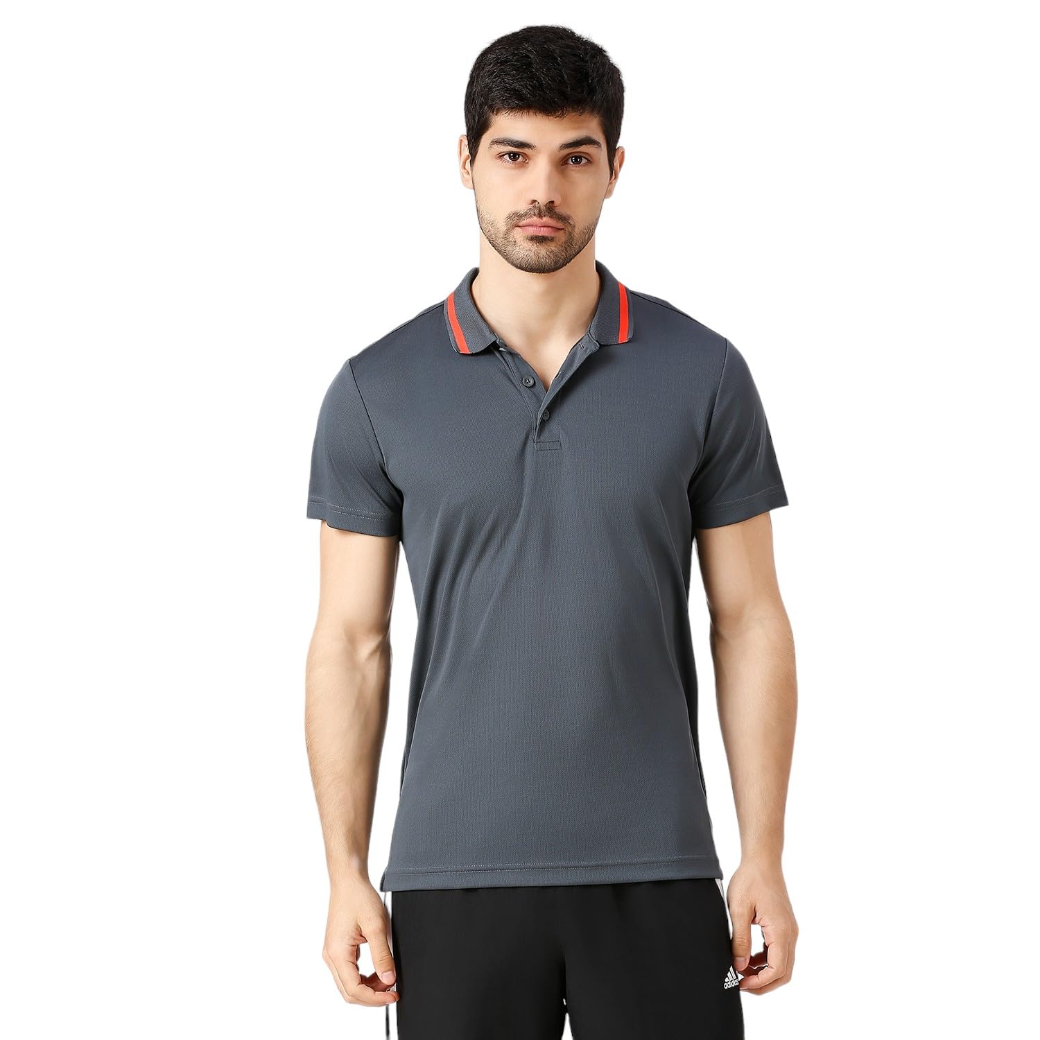 adidas Men's Solid Regular Fit Polo (DN3094_XXL_Brired)-picture-56