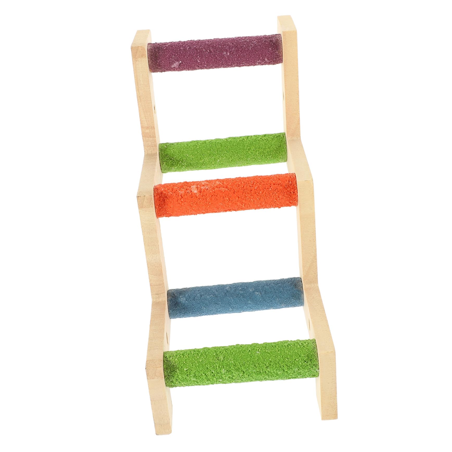 BESPORTBLE Wooden Bird Ladder for Cockatiels Parrot Training Ladder Grinding Platform