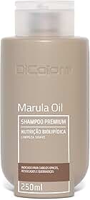 Shampoo Premium Nutrição E Limpeza Suave Marula Oil DiColore 250ml | Indicado para cabelos opacos, ressecados e quebradiços