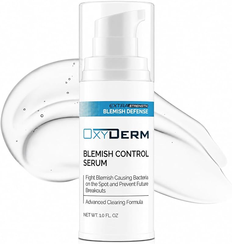 Sérum para cuidados localizados da pele OxyDerm, fórmula transparente e leve