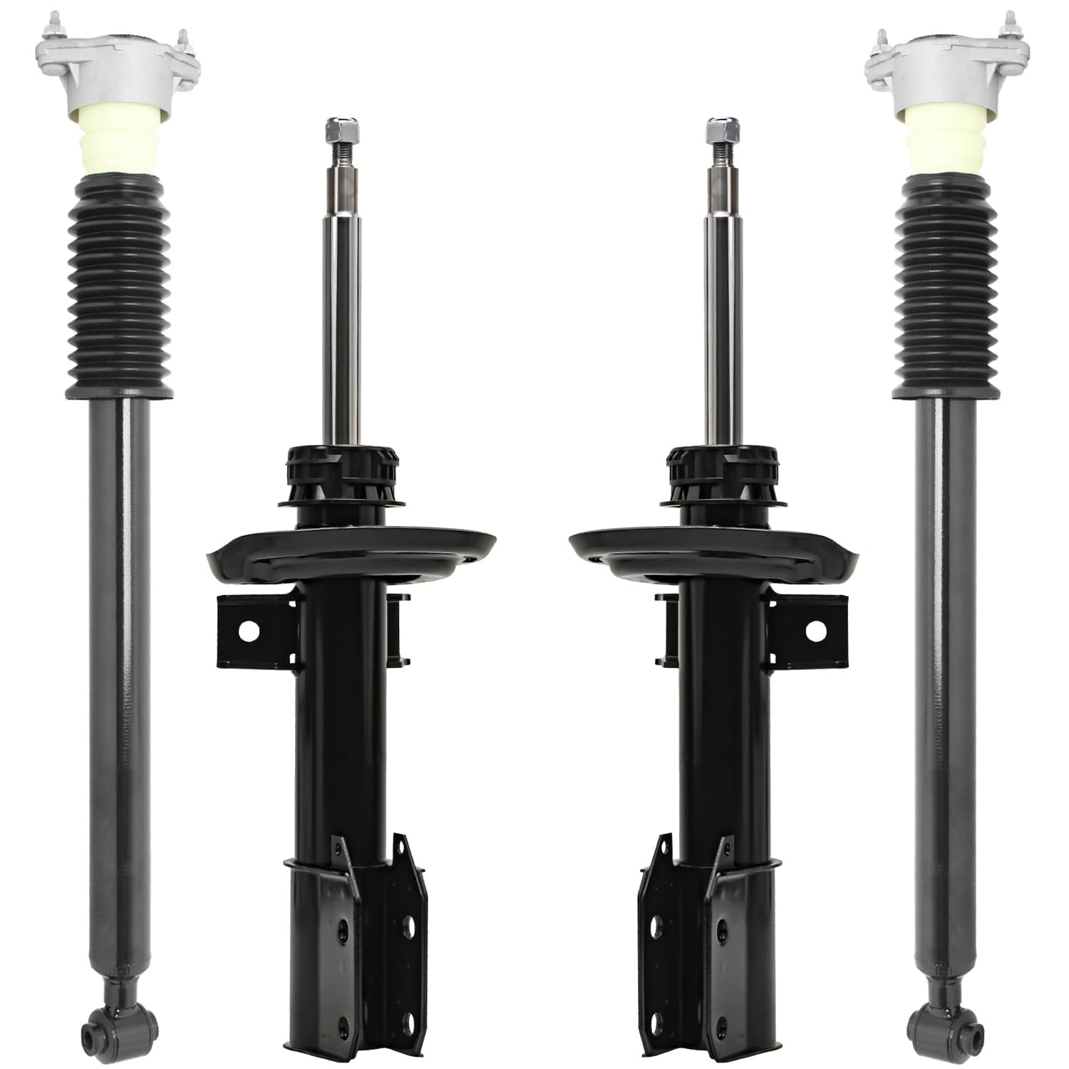 Detroit Axle - 4pc Shocks Kit for 2013-2015 Mercedes-Benz GLK250