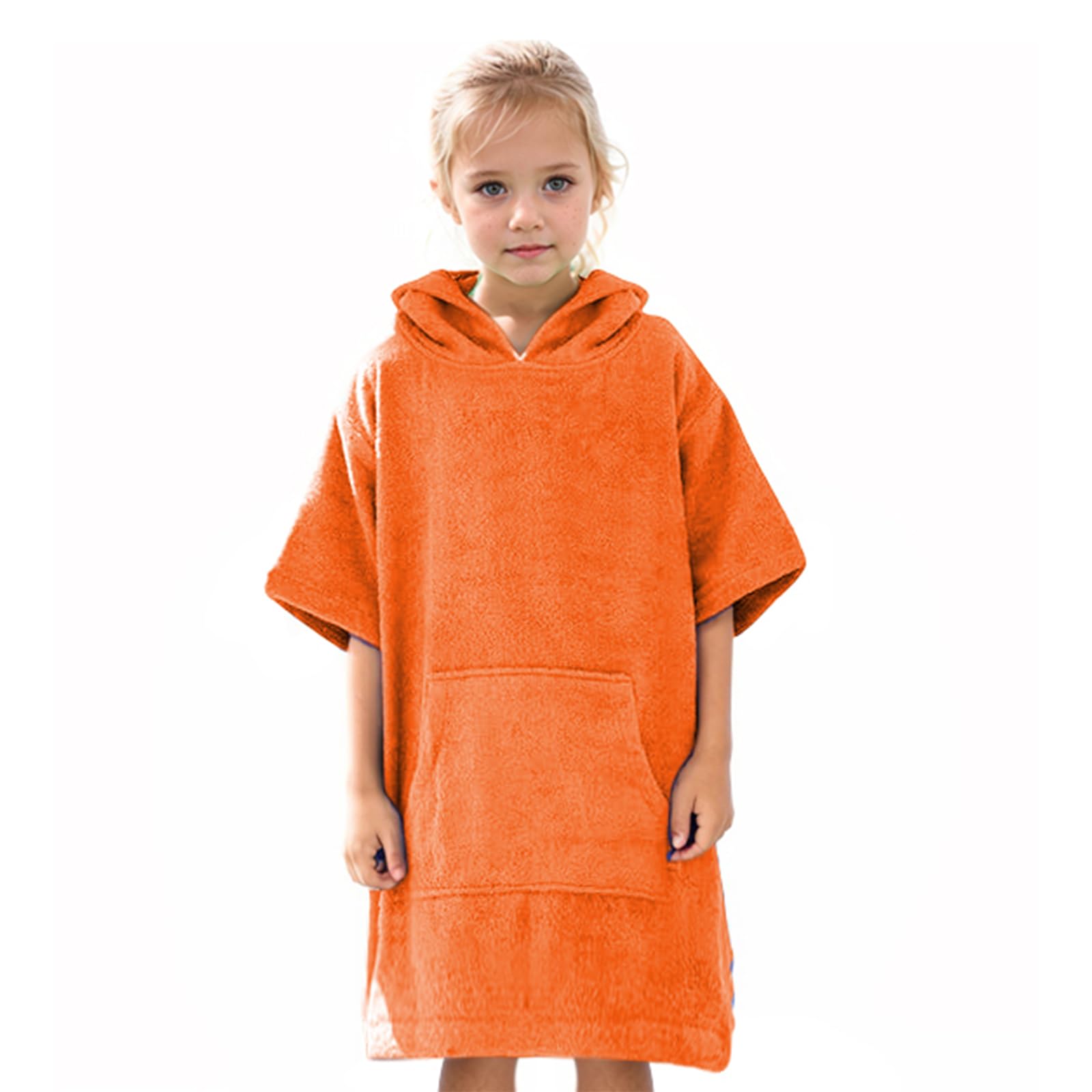 DiaryLook Kinder Kapuzen Badeponcho,Saugfähiges Handtuch Poncho für Jungen und Mädchen,11-14 Jahre,Ideal für Strand,Schwimmen und Surfen