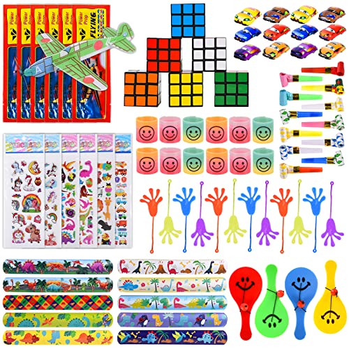 colmanda 80pcs Kindergeburtstag Mitgebsel Set, Party Spielzeug bunt für Kinder, Kindergeburtstag Gastgeschenke, Mitbringsel Gastgeschenke Set, Mitgebsel Set für Mädchen & Jungen