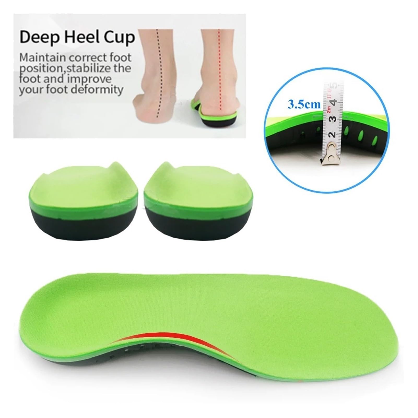 Eva Orthopädische Schuhe Sohle Einlegesohlen for Füße Arch Fuß Pad X/O Typ Bein Korrektur Plattfuß Arch Support Sport Schuhe Einsatz(Best XS EU(36-38))