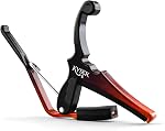 Kyser Quick-Change Capo pour guitares électriques, Sunburst, KGESNBA