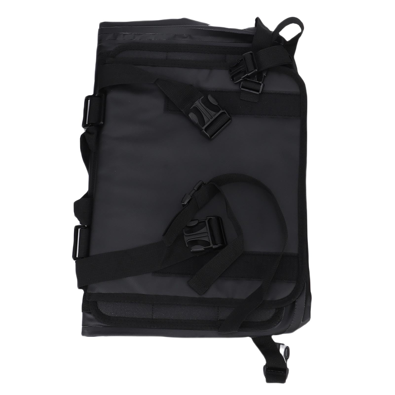 Dilwe Motorrad-Satteltaschen, wasserdichte PVC-Motorrad-Gepäcktasche, 30 L auf Jeder Seite, Insgesamt 60 L, Abnehmbare, Rahmenmontierte Roll-Top-Aufbewahrung für Pendelnde Tourenfahrer