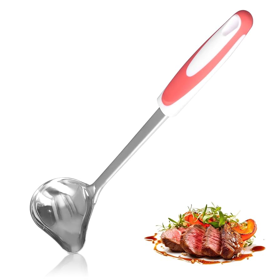 Louche En Verre Transparent - Pour Soupe, Sauce, Punch Et Boissons - Design Élégant Avec Bec Verseur