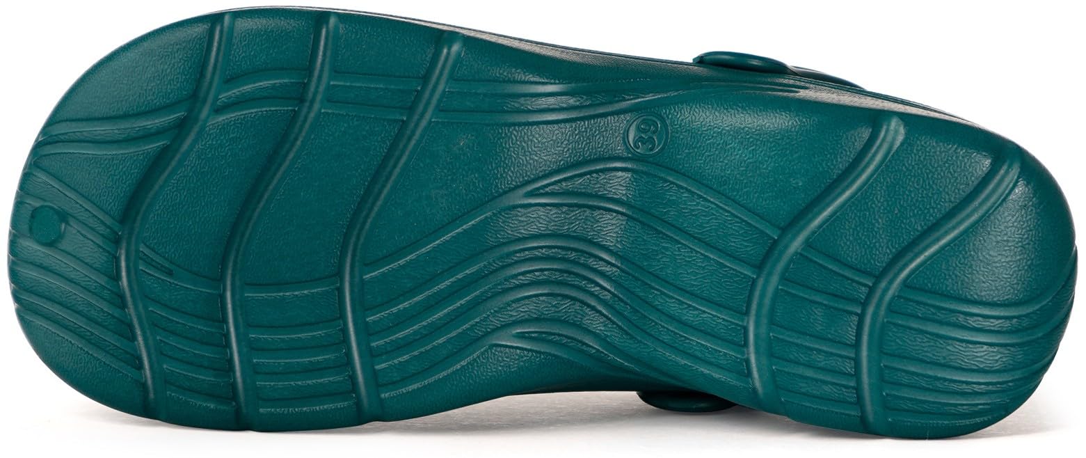 Zuecos con forro de piel para mujer, impermeables, para jardín, invierno, forro polar cálido, pantuflas para el hogar, interiores y exteriores