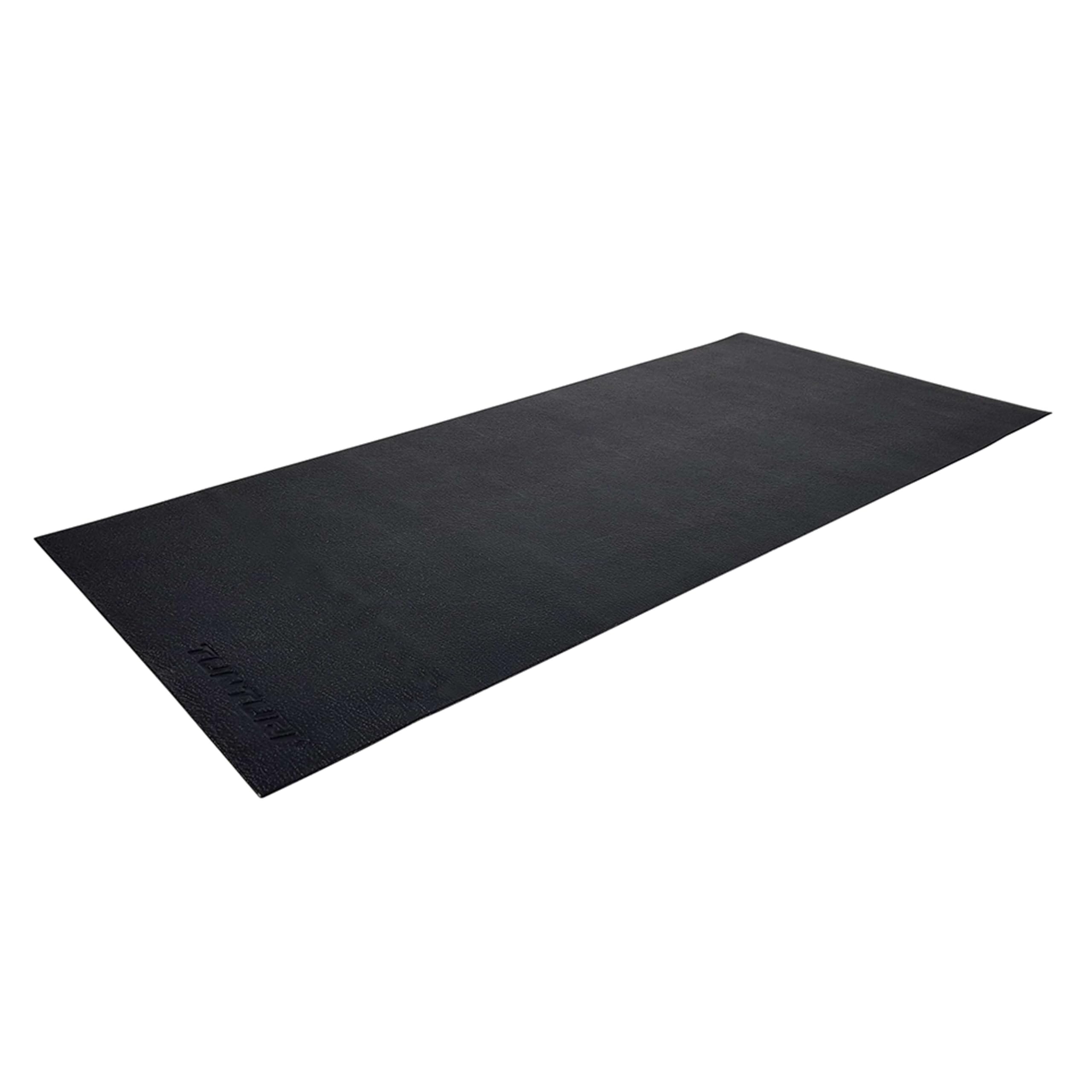 Tunturi-Fitness 14Tusfu120 Alfombrilla Protectora para Máquinas de Musculación, Unisex Adulto, Negro, 200 x 92.5 cm