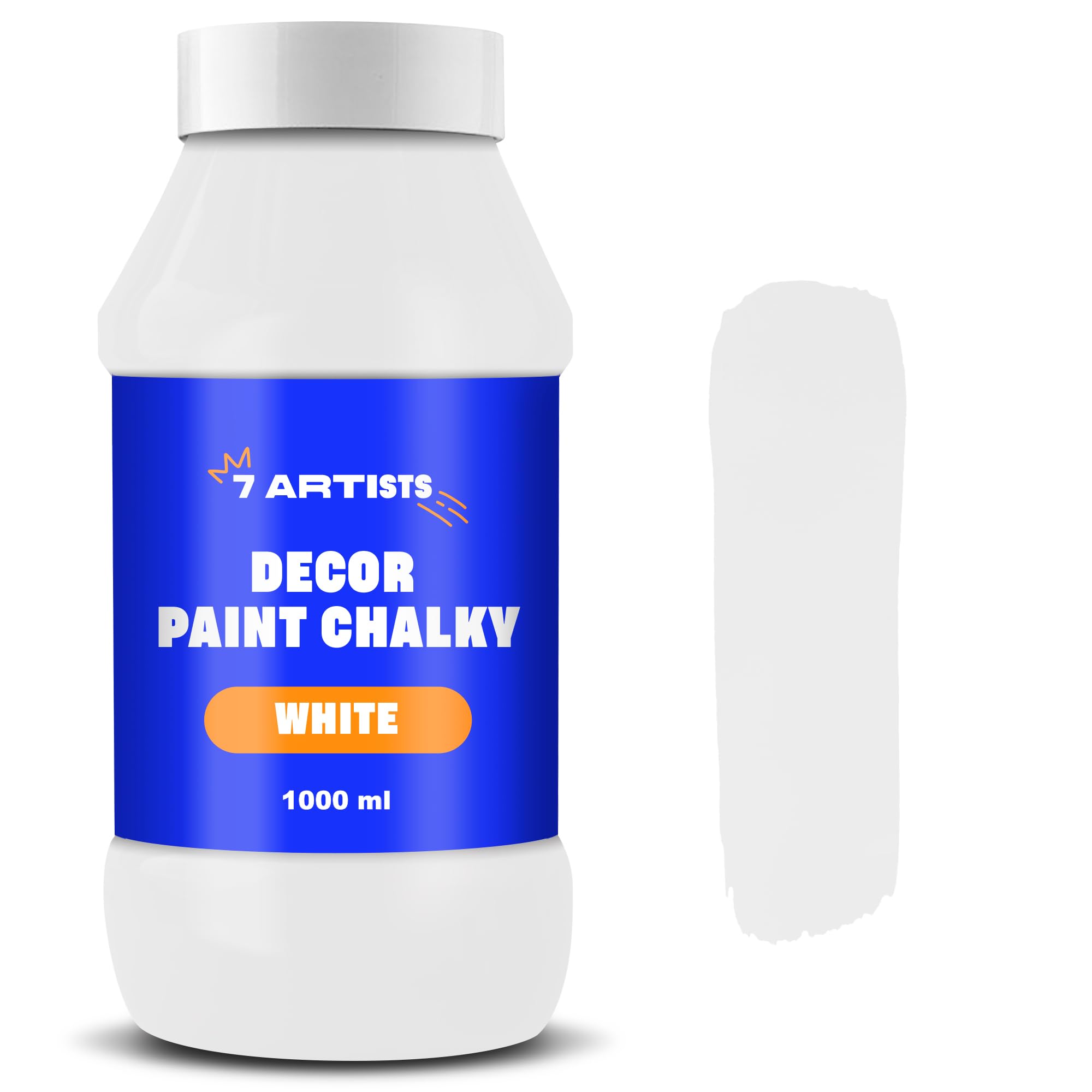 Chalk Paint Blanco 1000 ml Pintura a la Tiza para Muebles | Pintura Chalk Paint