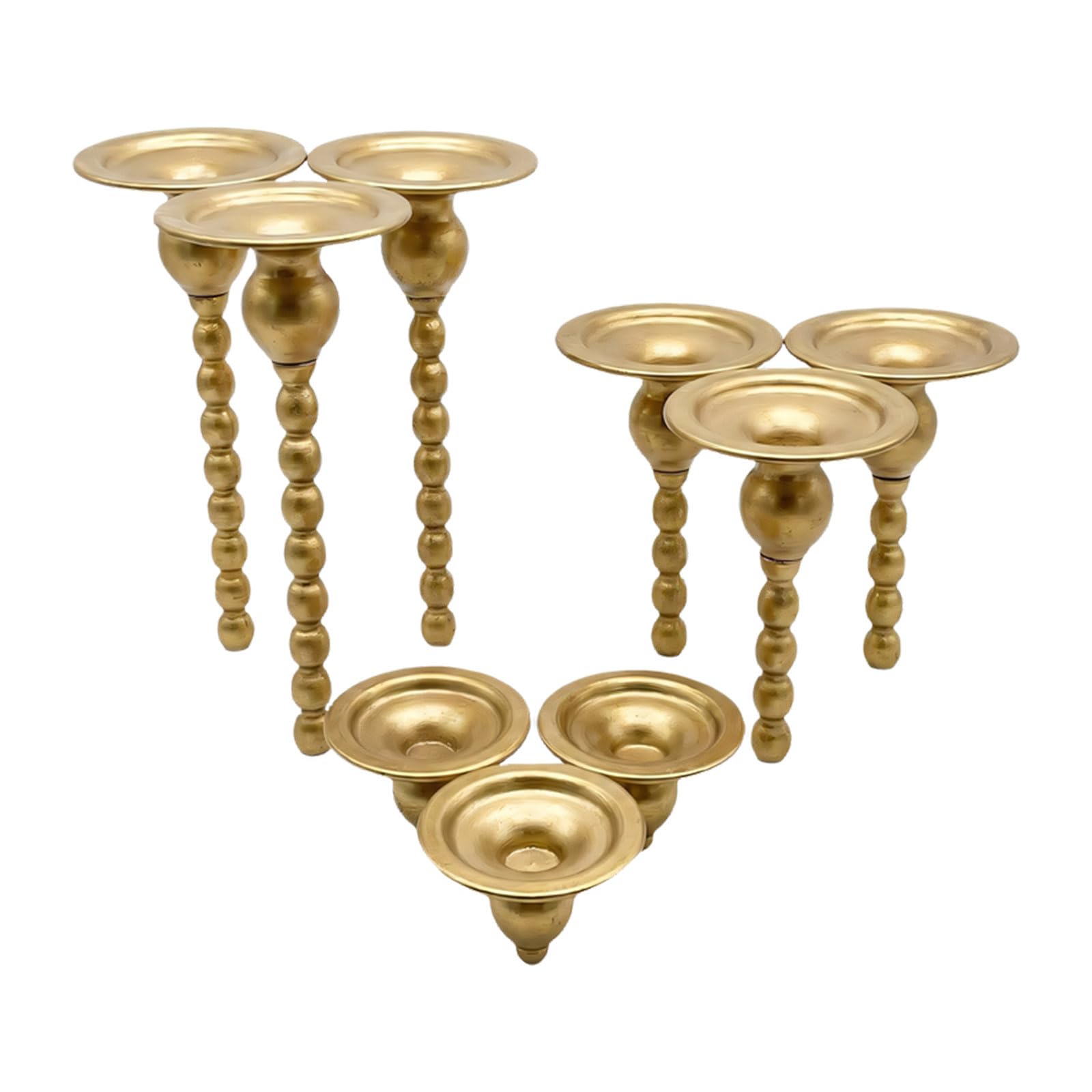 our fave Tapered Holders Metal Iron, Candlestick for Table Decoration, Holiday, Wedding, Housewarming Decorative Stand
