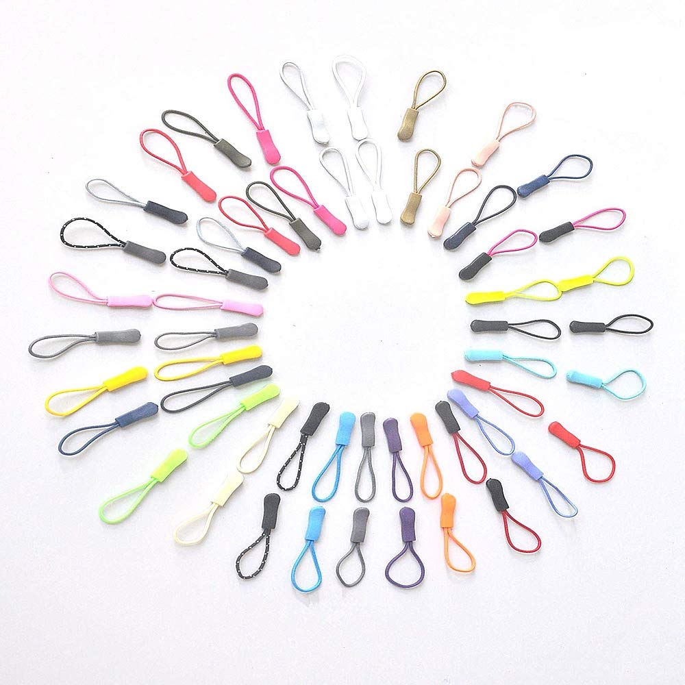 32 Pièces Cordon De Tirage Zipper Remplacements Réparation