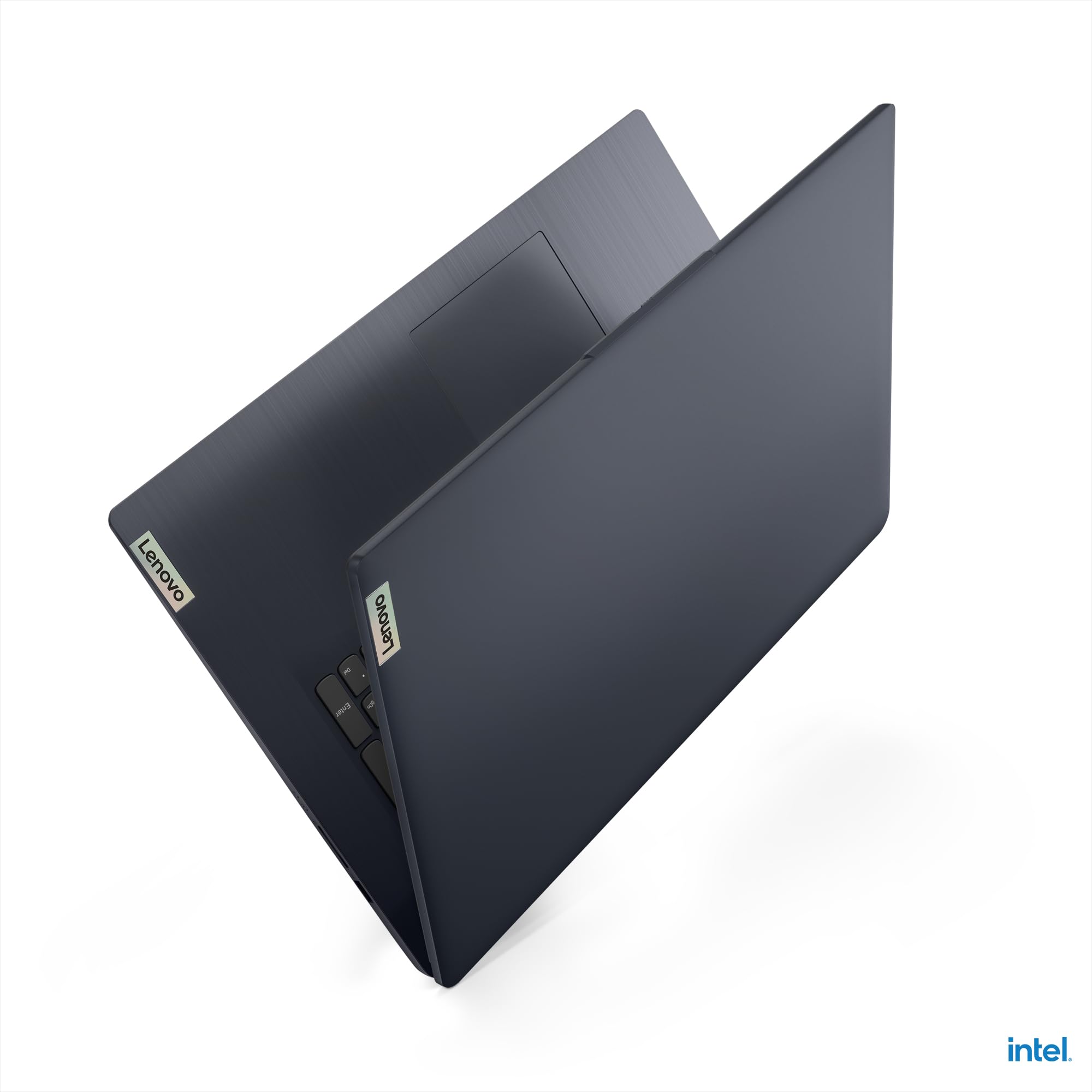 Lenovo IdeaPad 3 17IAU7 - Ordinateur Portable 17.3'' HD+ (Intel Core i3-1215U, RAM 8Go, SSD 512Go, Intel UHD Graphics, Windows 11 Home) Clavier AZERTY Français - Bleu