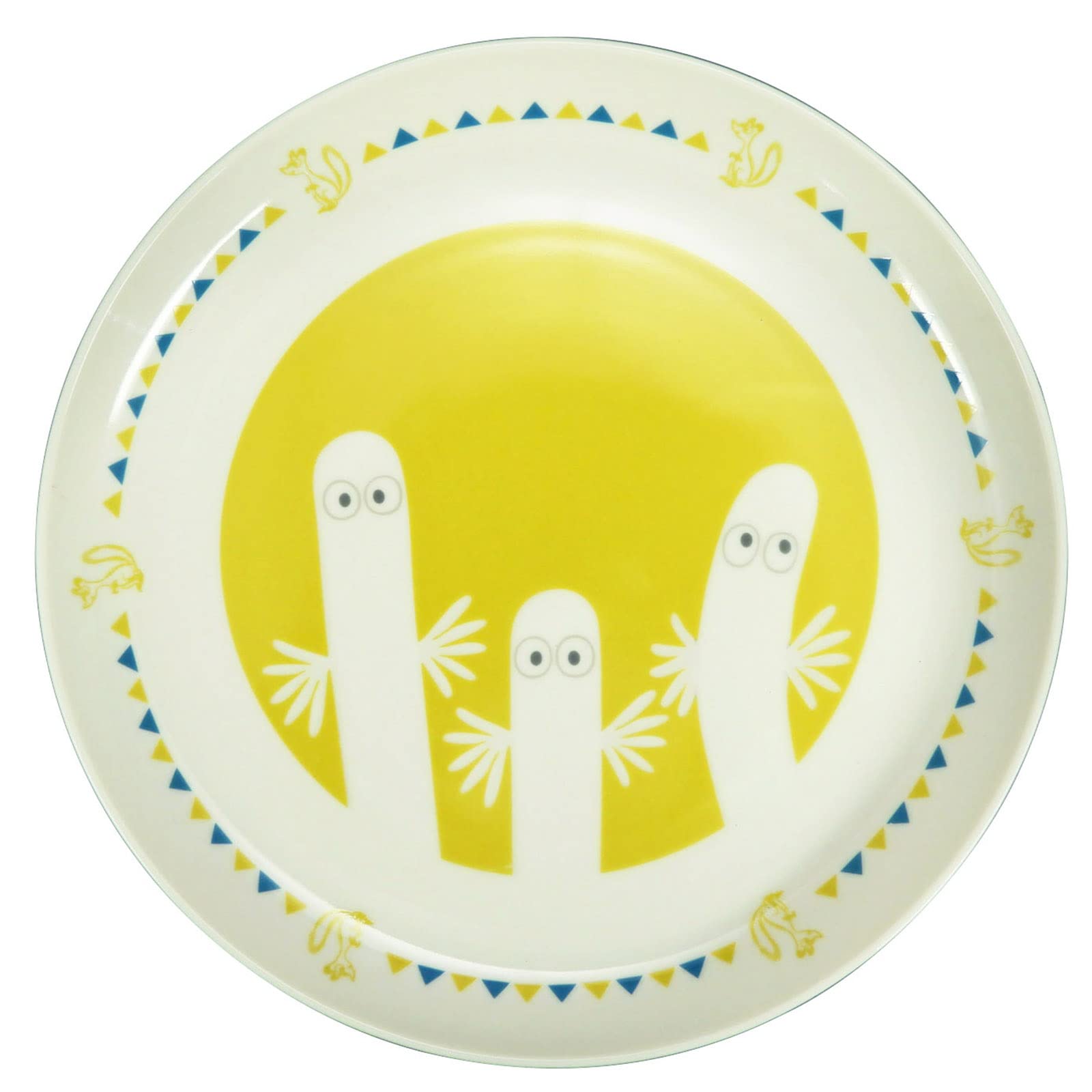 新品ムーミン13.5cmプレート 中皿ニョロニョロ