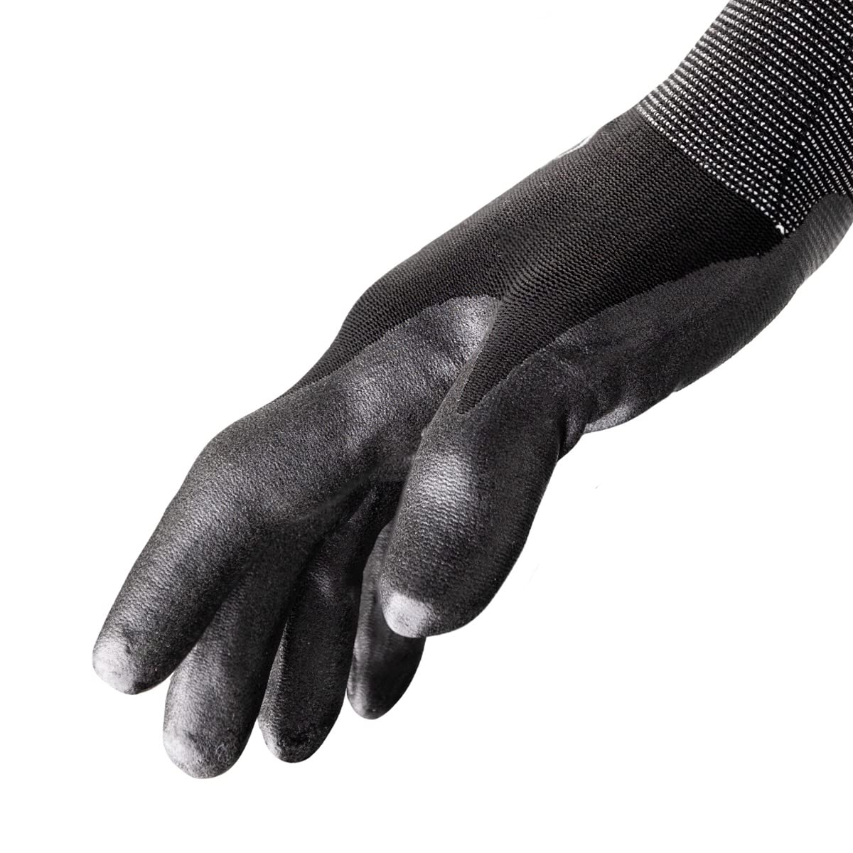 HexArmor Cut-Resistant Puncture-Resistant Nitrile Palm Knit Work Gloves | Helix® 1091 | Large