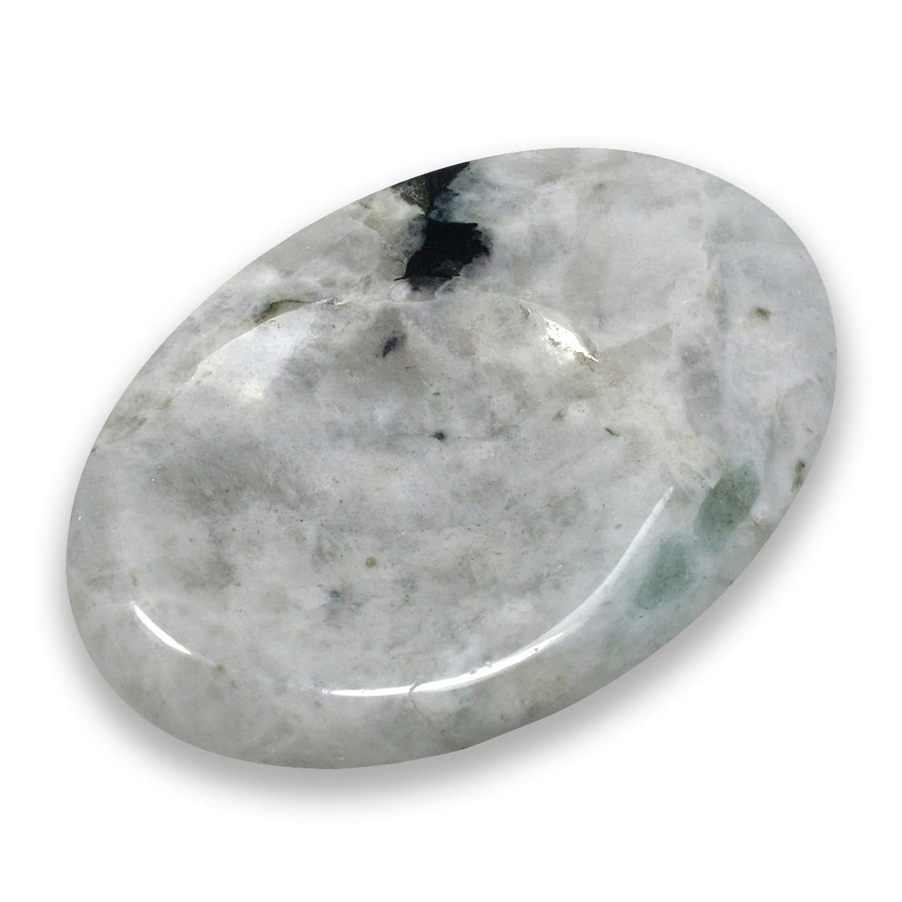 CrystalAge Rainbow Moonstone Thumb Stone