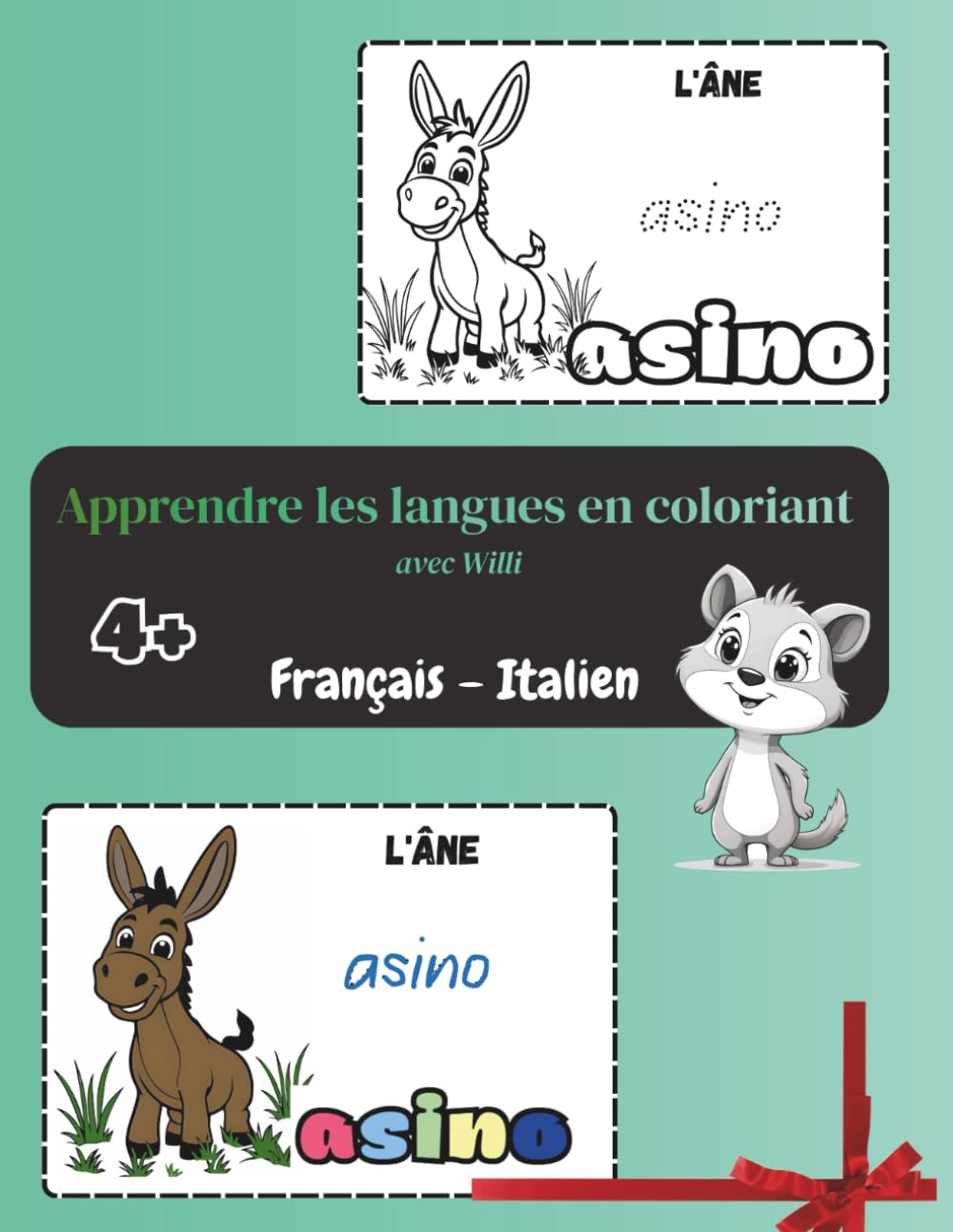 Apprendre les langues en coloriant Français – Italien: pour Enfants à partir de 4 Ans