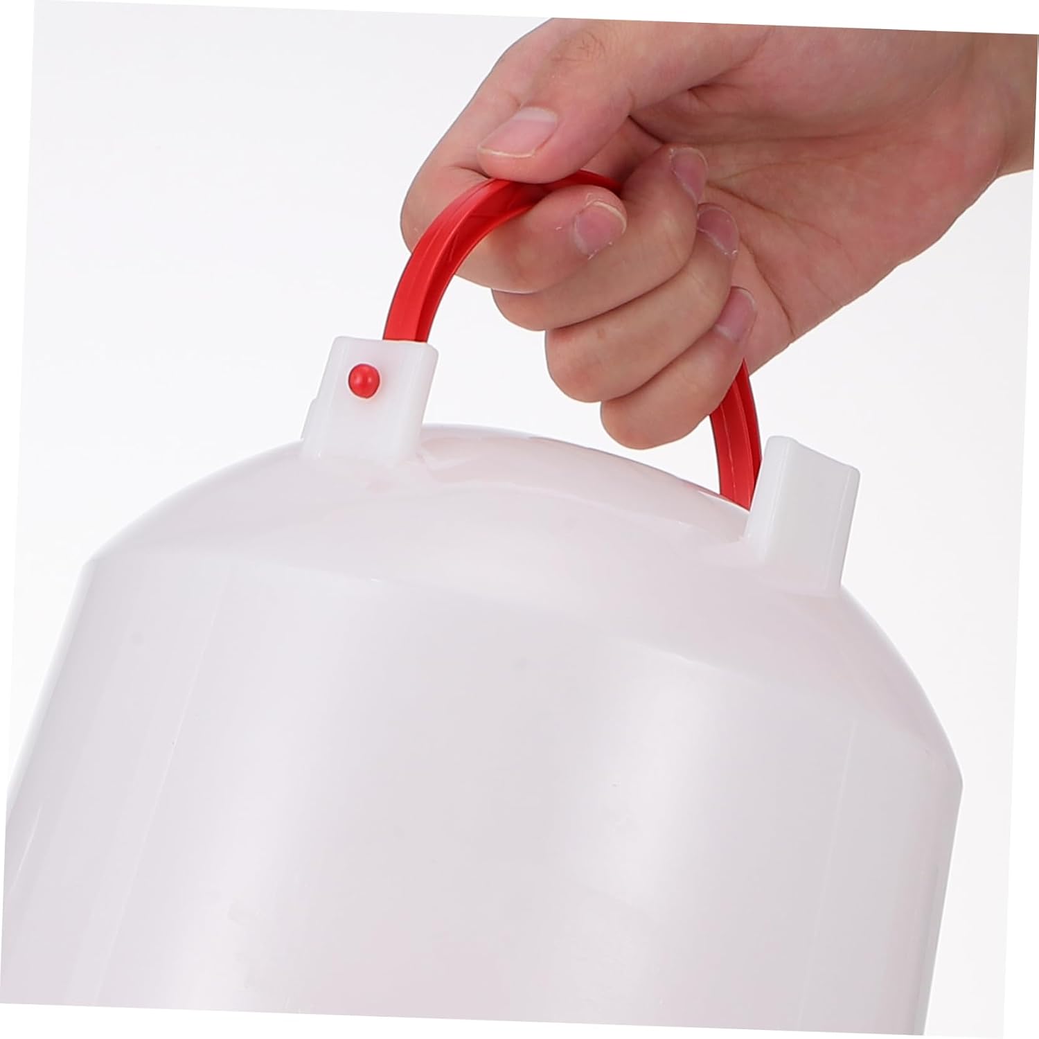 Automatic Chicken Waterer 1.5L Capacity Durable Plastic Poultry Water Feeder for Chickens Easy to Install Random Style