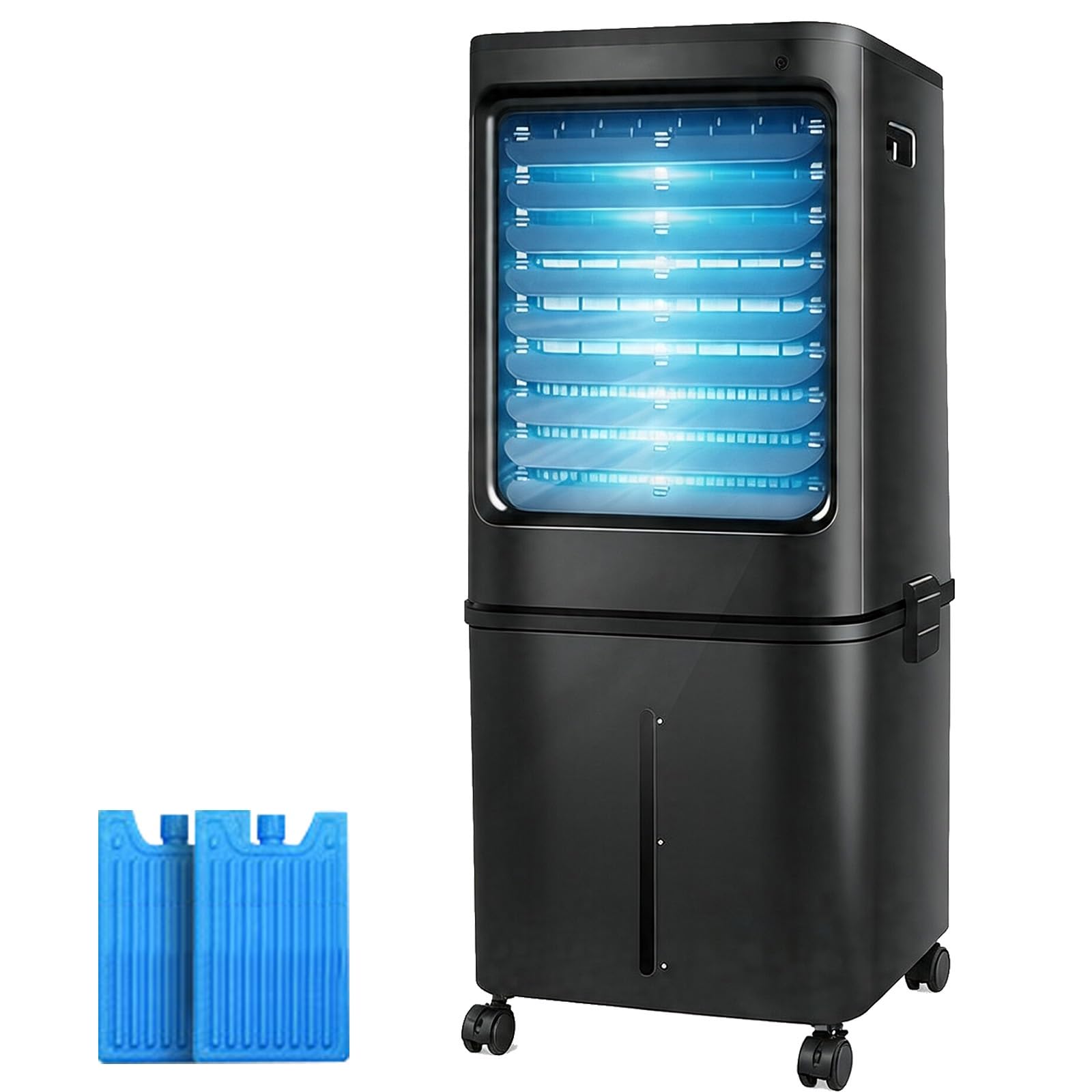 Yue Jjxn One Color Portable Evaporative Air Cooler, 10.5Gal Detachable Tank, 15H Timer