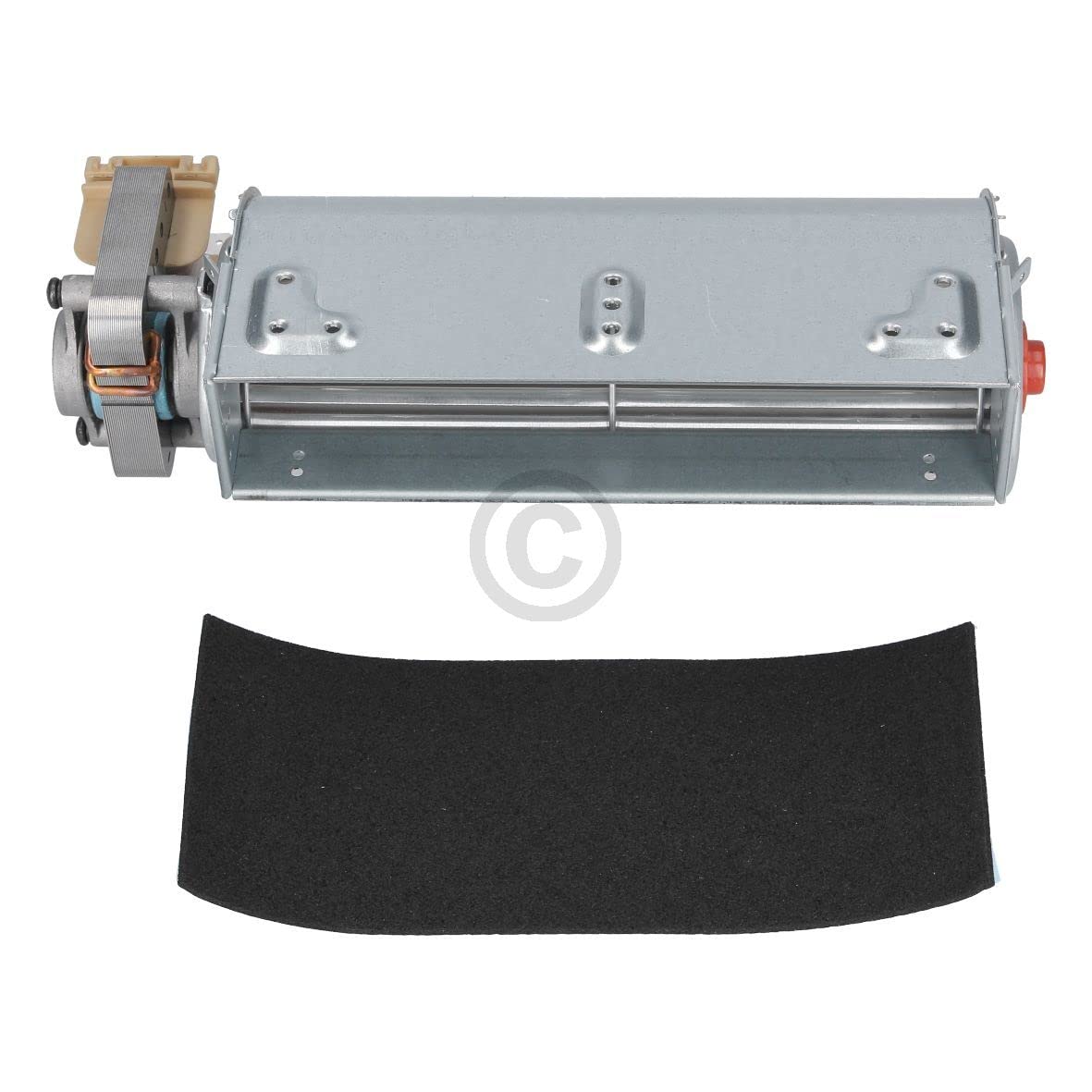 Ventilateur de four 180 mm type A à droite compatible avec Gorenje 712481, 255698 ou 378997, 245 x 123 x 81 mm, qualité professionnelle