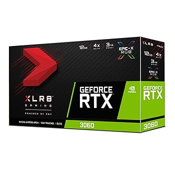 グラフィックボード・グラボ・ビデオカード Rtx 3060 Xlr8 Amazon | PNY GeForce RTX™ 3060 12GB XLR8 Gaming Revel Epic-X