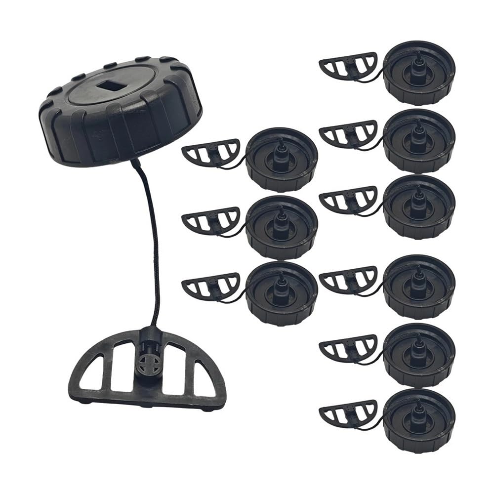 10 Tapones de Aceite for Motosierra MS170 MS180, repuestos for Herramientas de jardín.