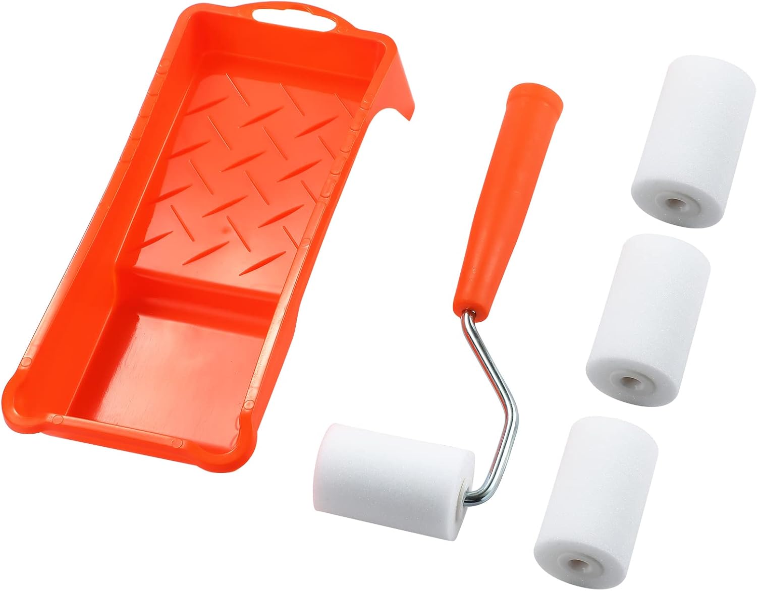 Foam Paint Roller,2" Mini Paint Roller with Frame for Painting Corners