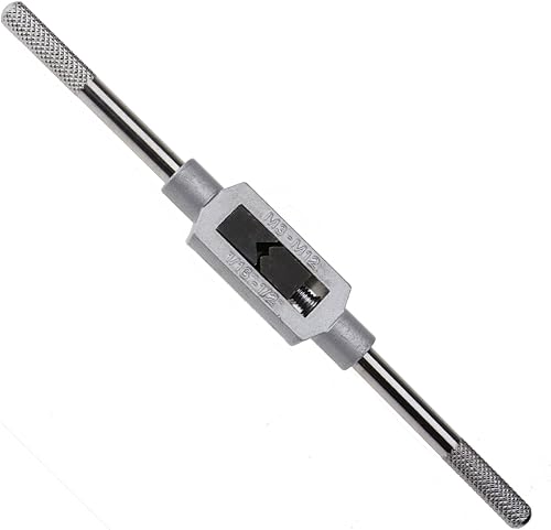 M3-M12 - Llave de roscado ajustable con mango de capacidad