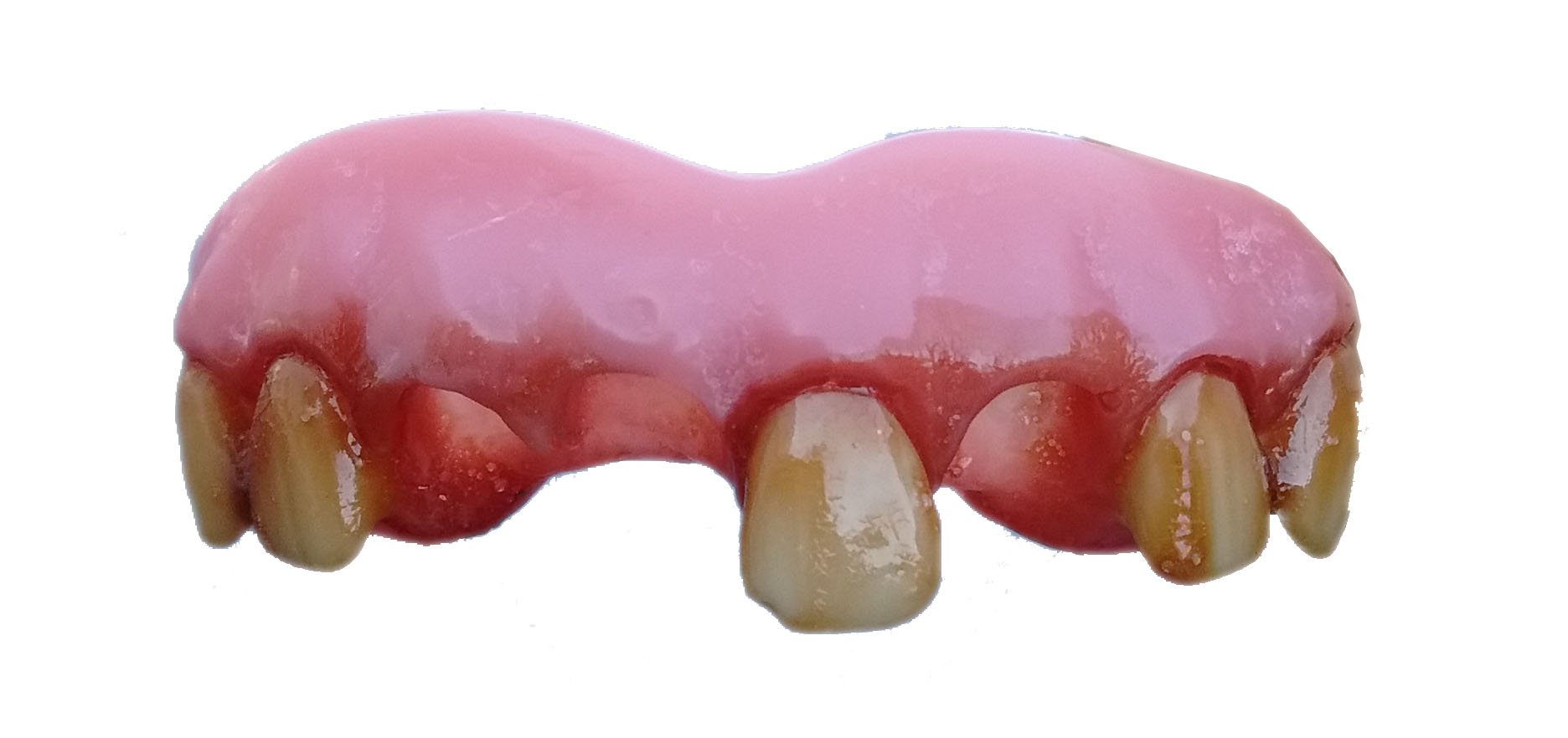 Billy-Bob Teeth, Inc. Mens Meth Teeth One Size Fits Most Off White, Gold