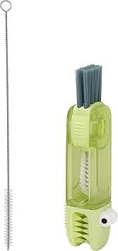 2 Pack Cup Cleaning Kit Compatible with Stanley,4 in 1 Bottle Gap Cleaner,Multipurpose Cup Cleaner Kit with Extra Long Nylon Straw Brush Cleaner,Bottle Cleaning Brush Set with Holder