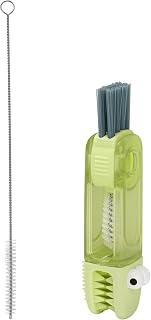 2 Pack Cup Cleaning Kit Compatible with Stanley,4 in 1 Bottle Gap Cleaner,Multipurpose Cup Cleaner Kit with Extra Long Nylon Straw Brush Cleaner,Bottle Cleaning Brush Set with Holder